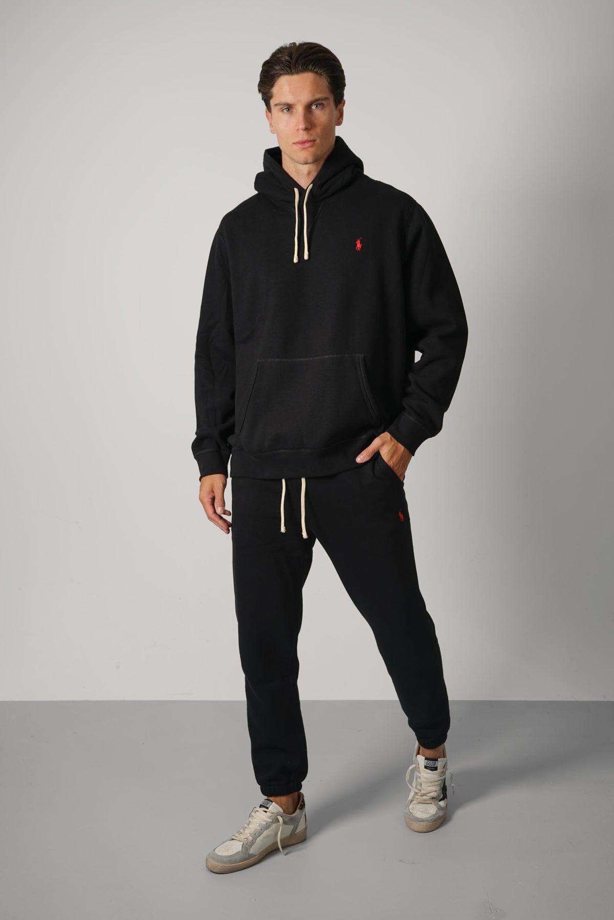 Ralph Lauren The RL Fleece Hoodie – Polo Black