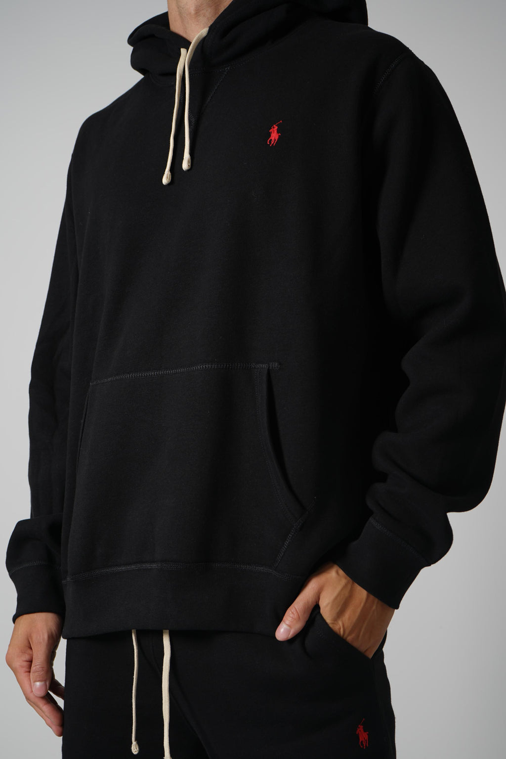 Ralph Lauren The RL Fleece Hoodie – Polo Black
