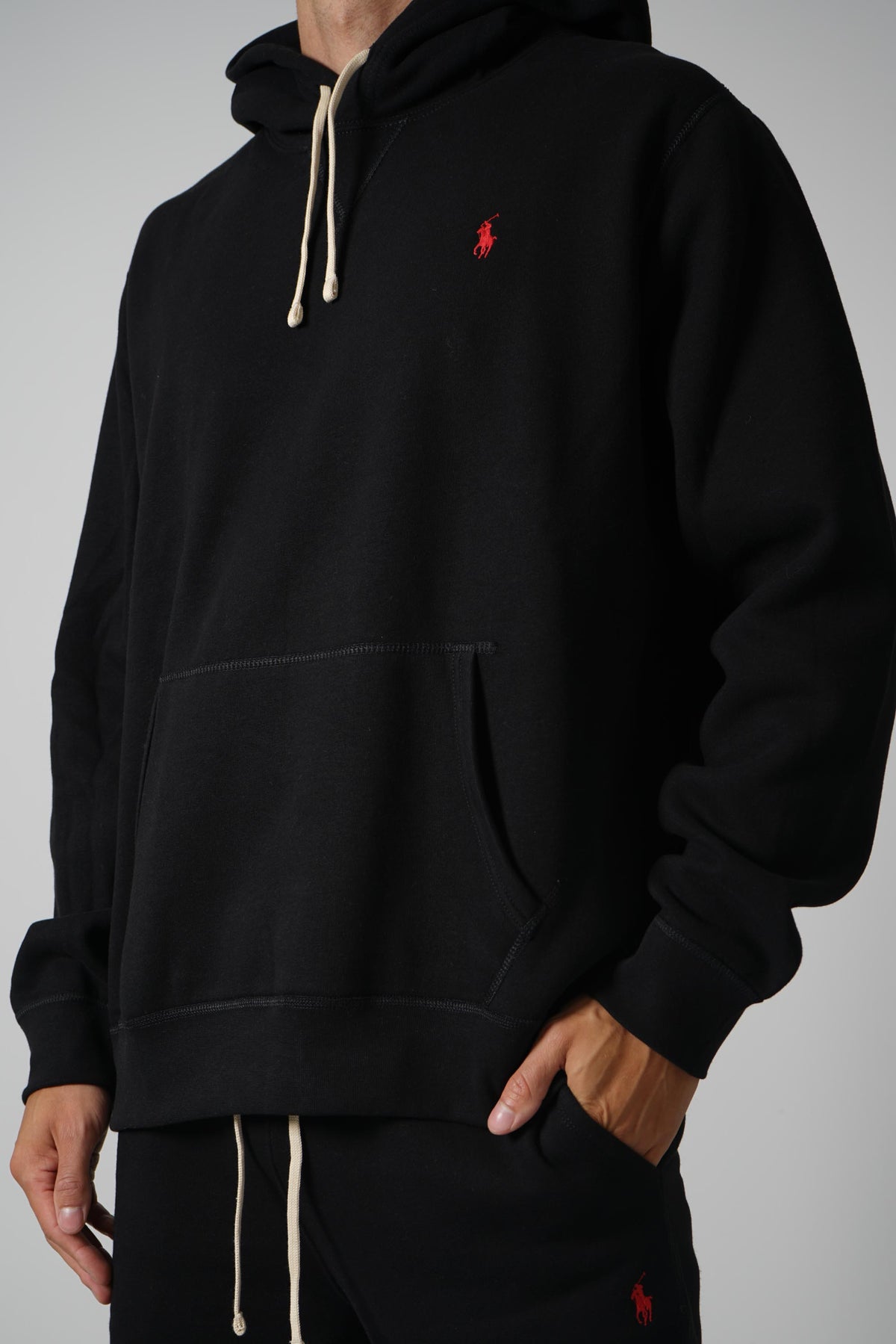 Ralph Lauren The RL Fleece Hoodie – Polo Black