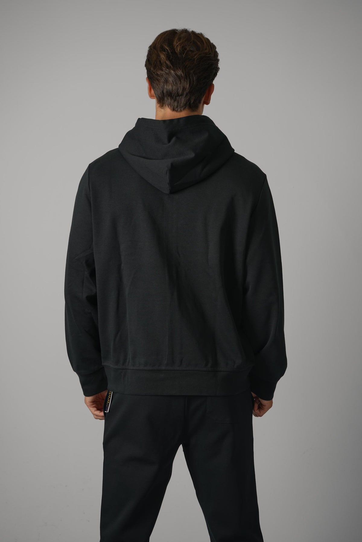 Ralph Lauren Double-Knit Full-Zip Hoodie – Polo Black