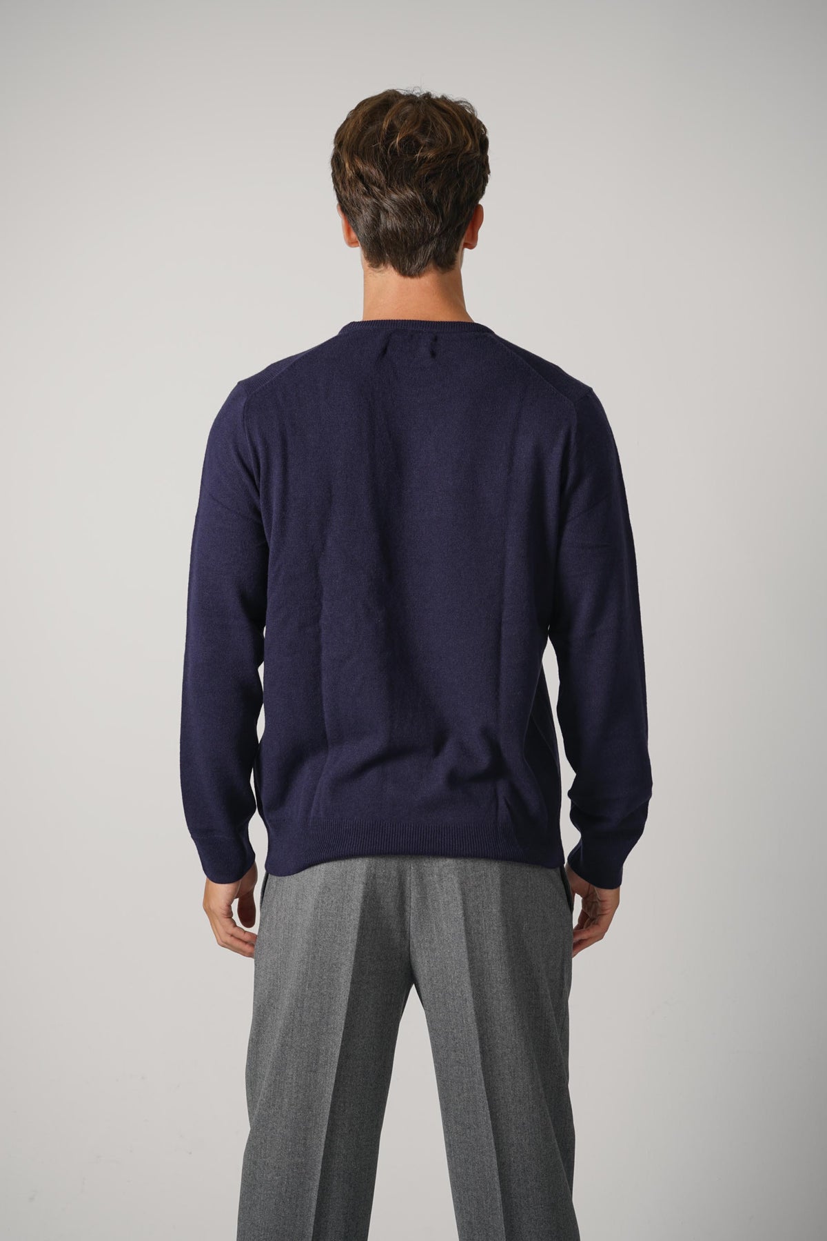 Ralph Lauren Wool Crewneck Sweater – Hunter Navy