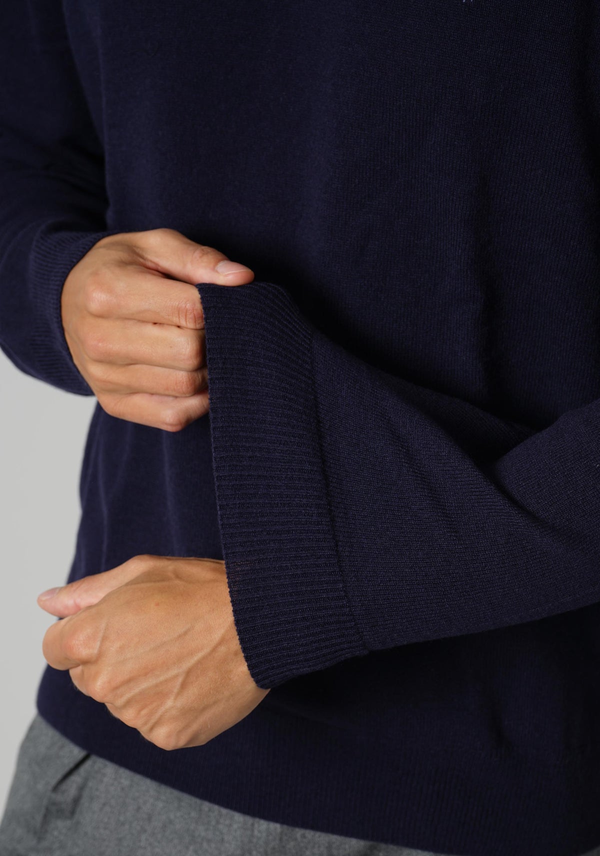 Ralph Lauren Wool Crewneck Sweater – Hunter Navy
