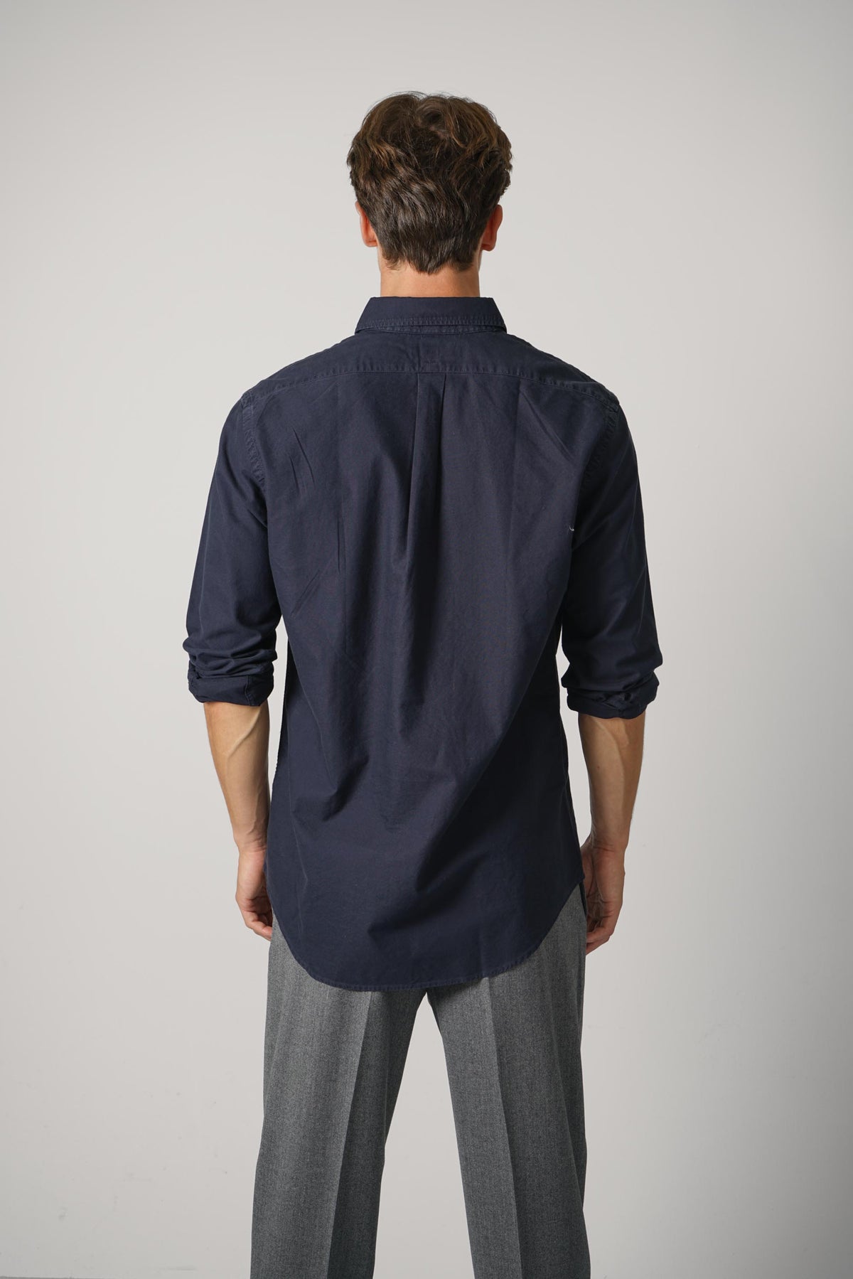 Ralph Lauren Custom Fit Garment-Dyed Oxford Shirt – RL Navy