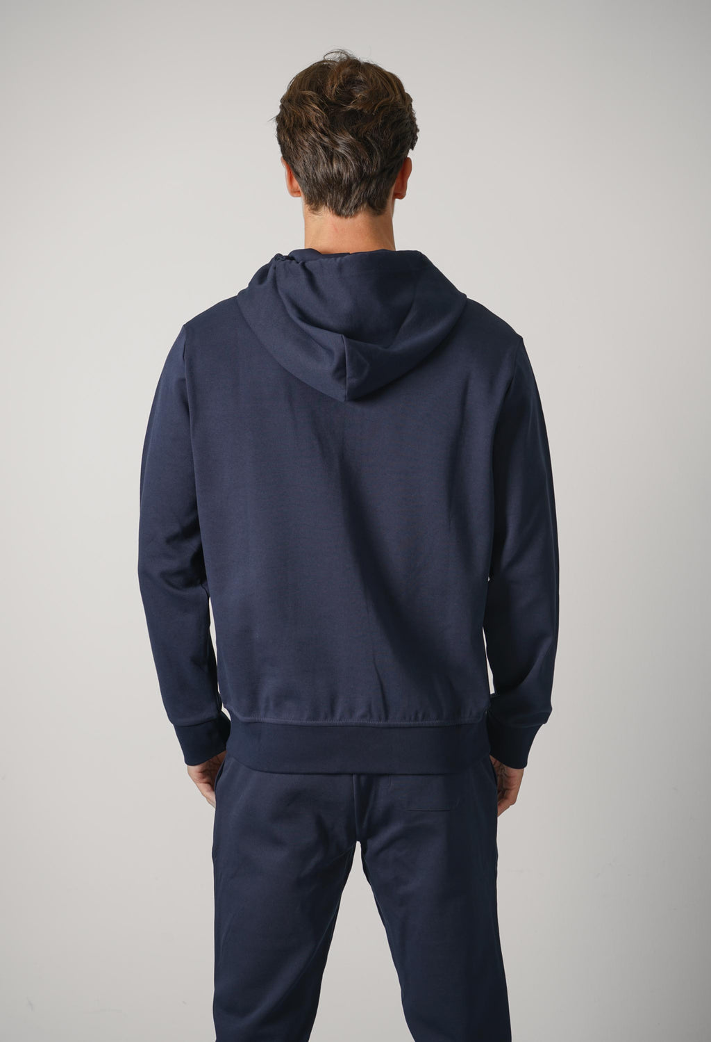 Ralph Lauren Double-Knit Full-Zip Hoodie – Aviator Navy