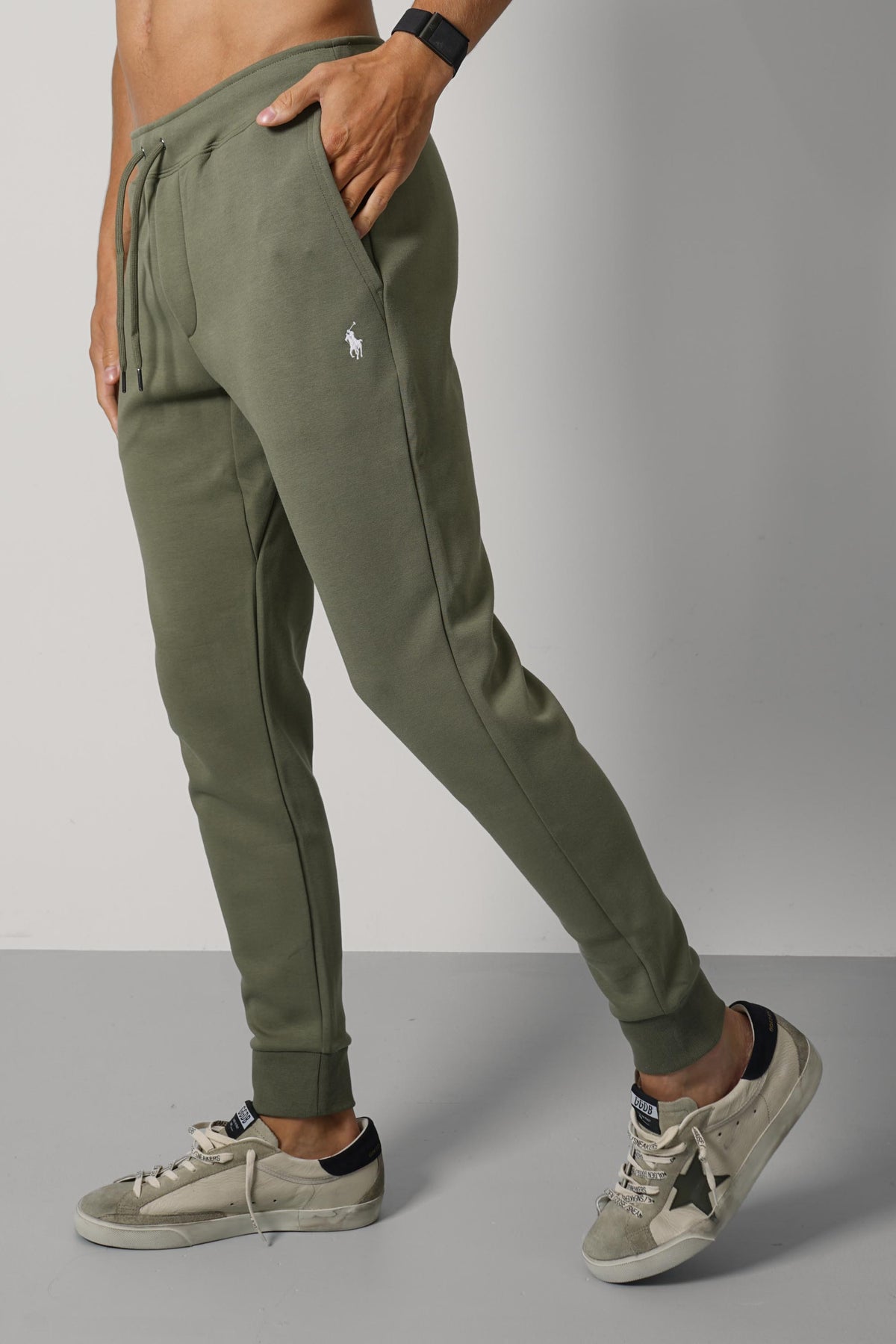 Ralph Lauren Double-Knit Jogger Pant – Cruise Olive