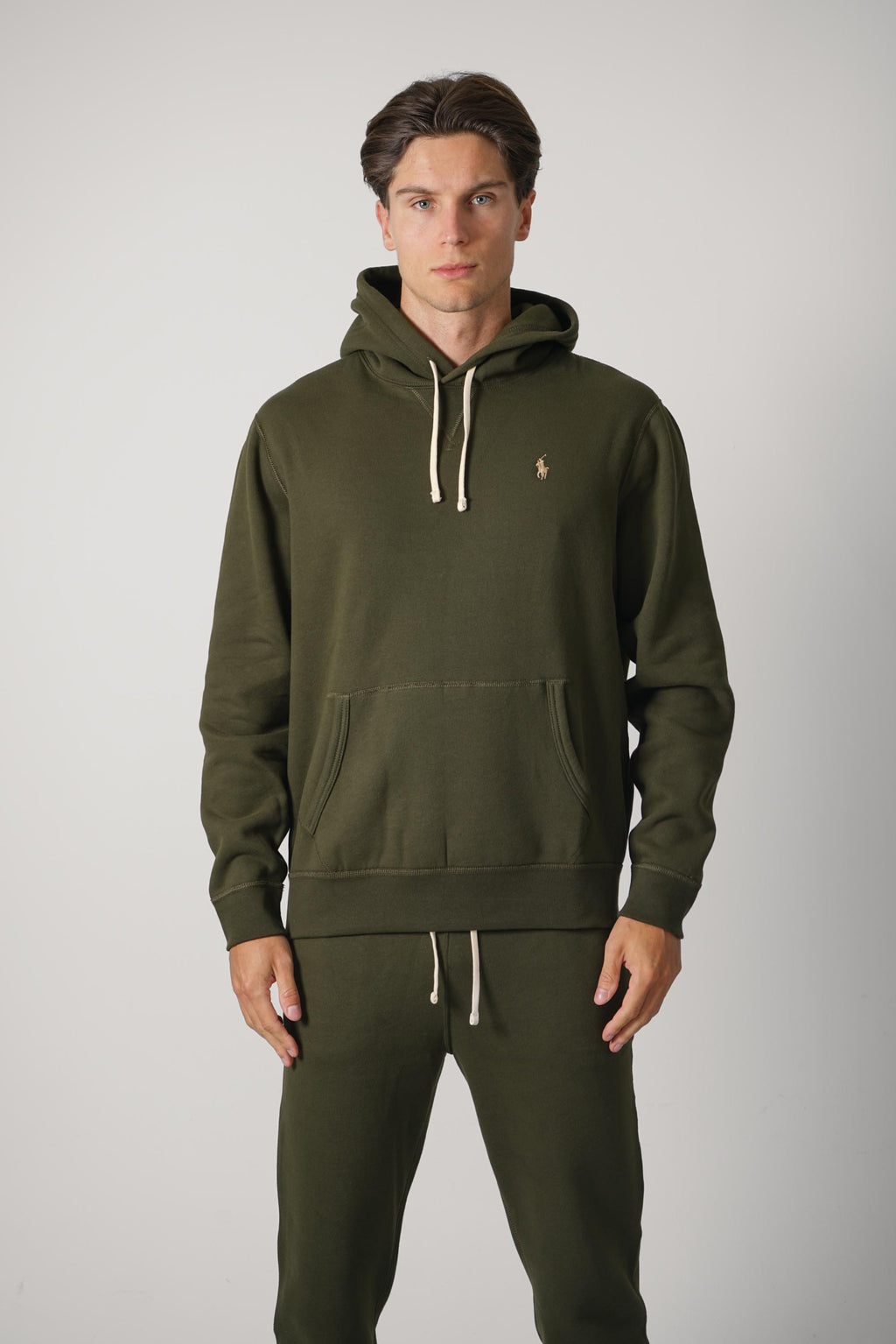 Ralph Lauren The RL Fleece Hoodie – Company Olive