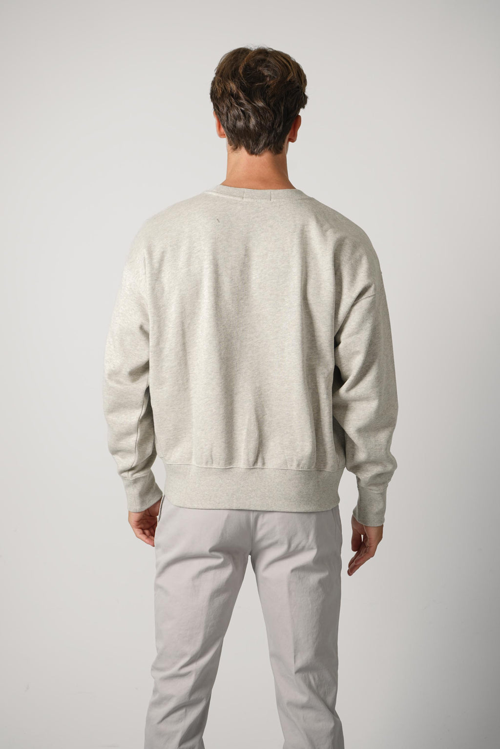Ralph Lauren Vintage Fit Logo Fleece Sweatshirt – Lt Sport Heather