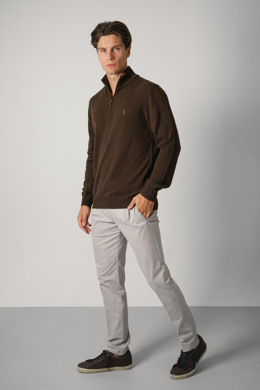Ralph Lauren Corduroy Utility Overshirt – Nutmeg Brown