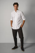 Ralph Lauren Custom Fit Garment-Dyed Oxford Shirt – White