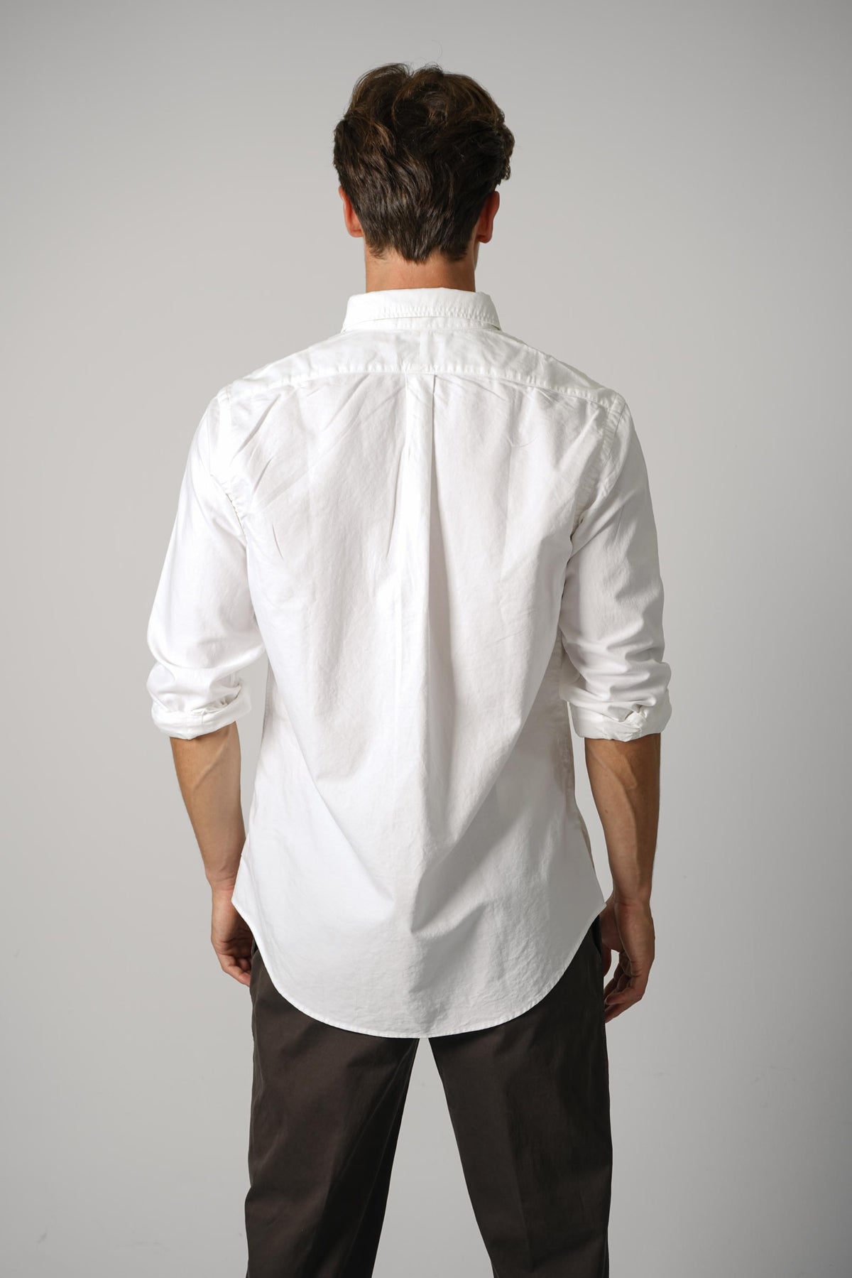 Ralph Lauren Custom Fit Garment-Dyed Oxford Shirt – White