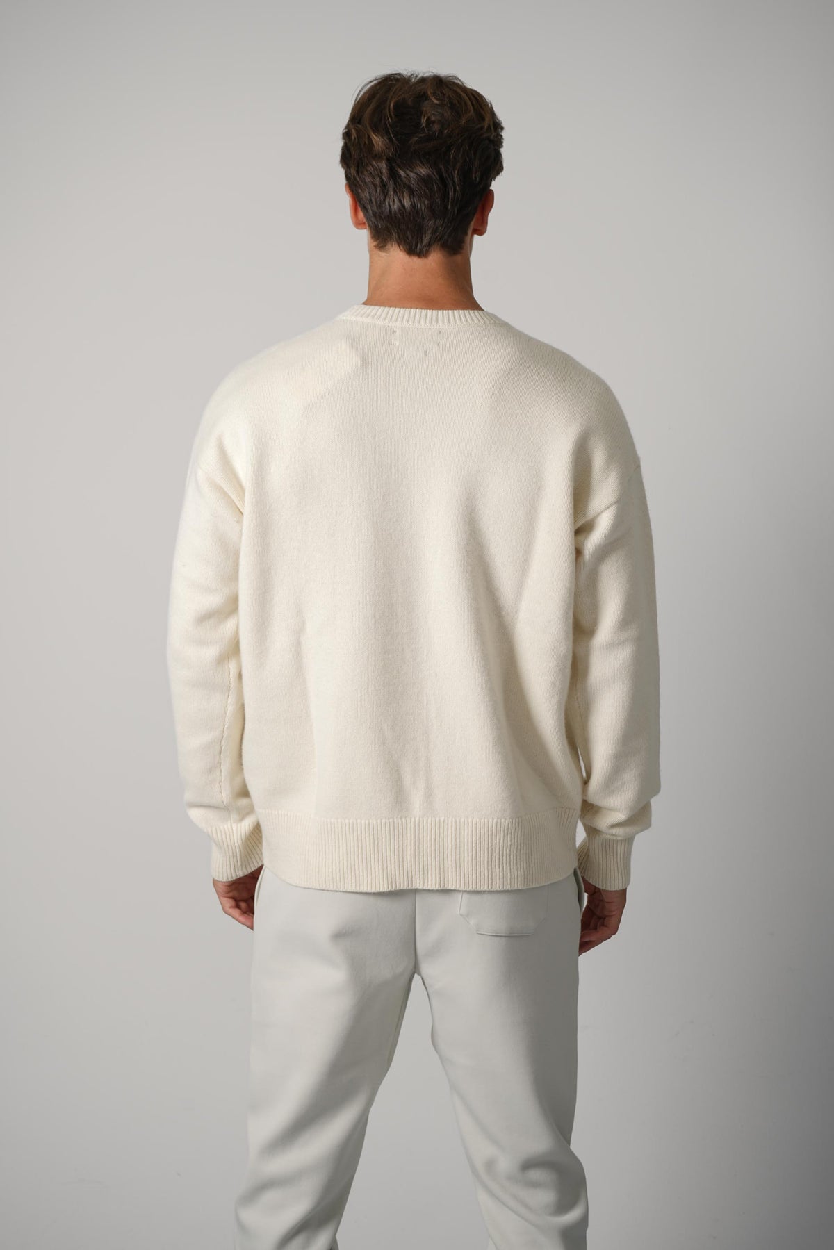 Ralph Lauren Relaxed Fit Wool-Cotton Sweater – Andover Cream