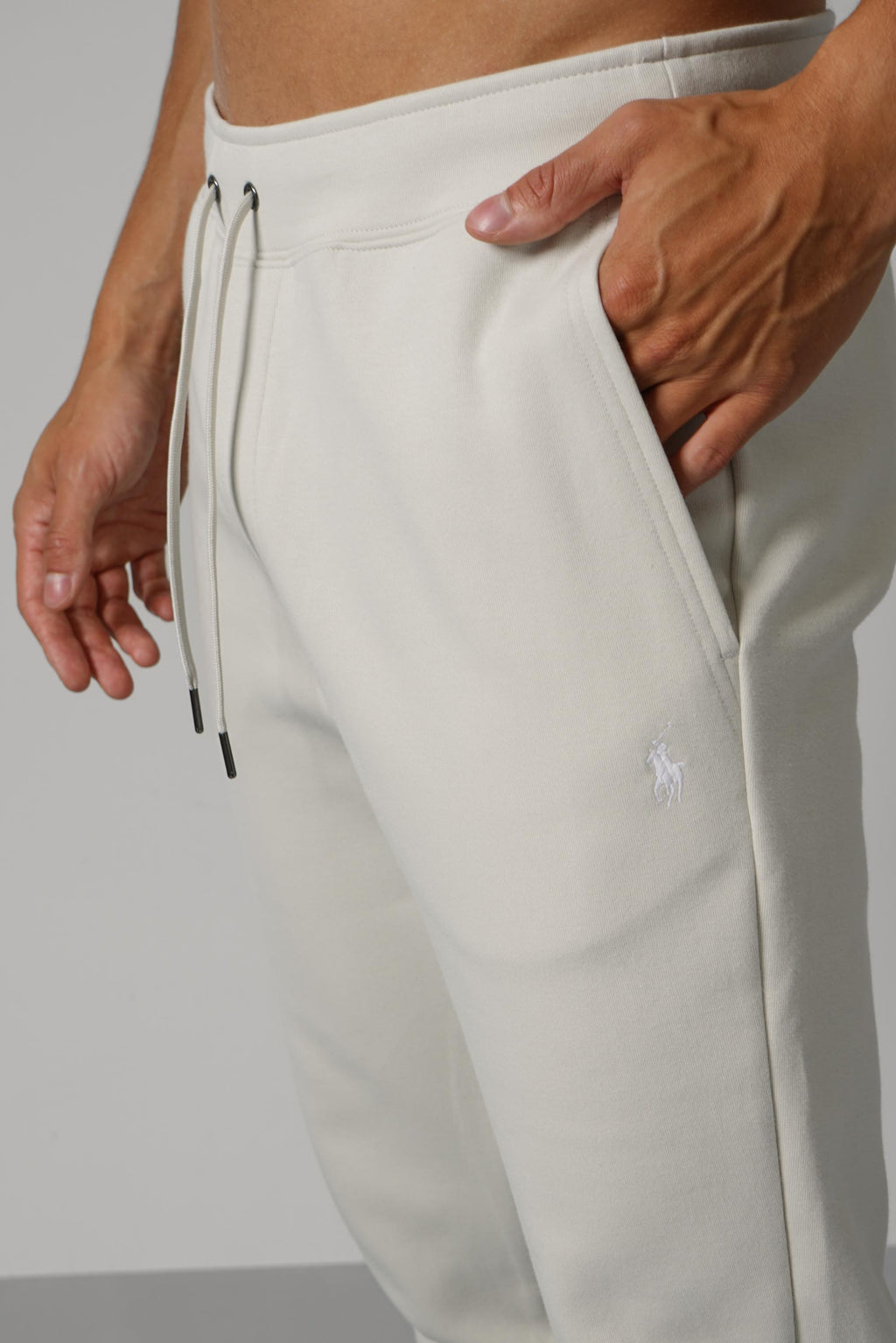 Ralph Lauren Double-Knit Jogger Pant – Stone Pebble