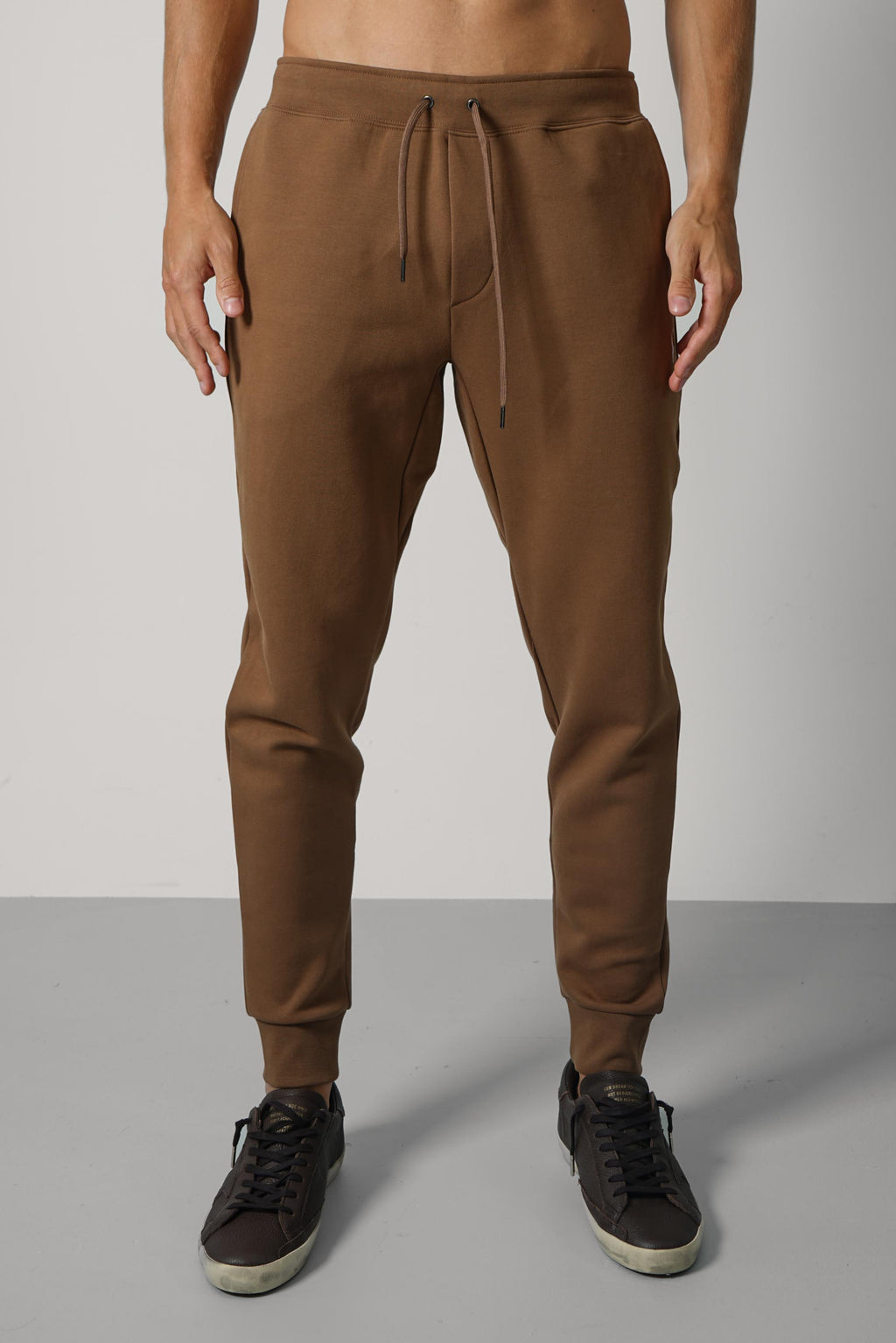 Ralph Lauren Double-Knit Jogger Pant – Luggage Brown