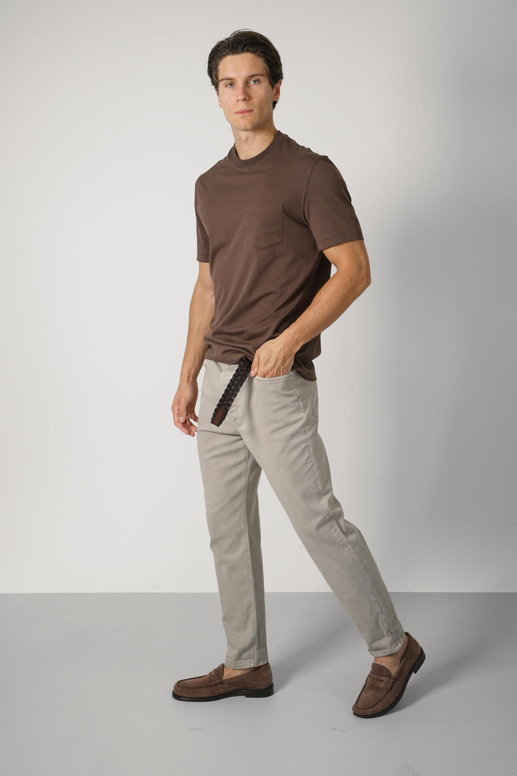 Brunello Cucinelli Cotton T-shirt Brown