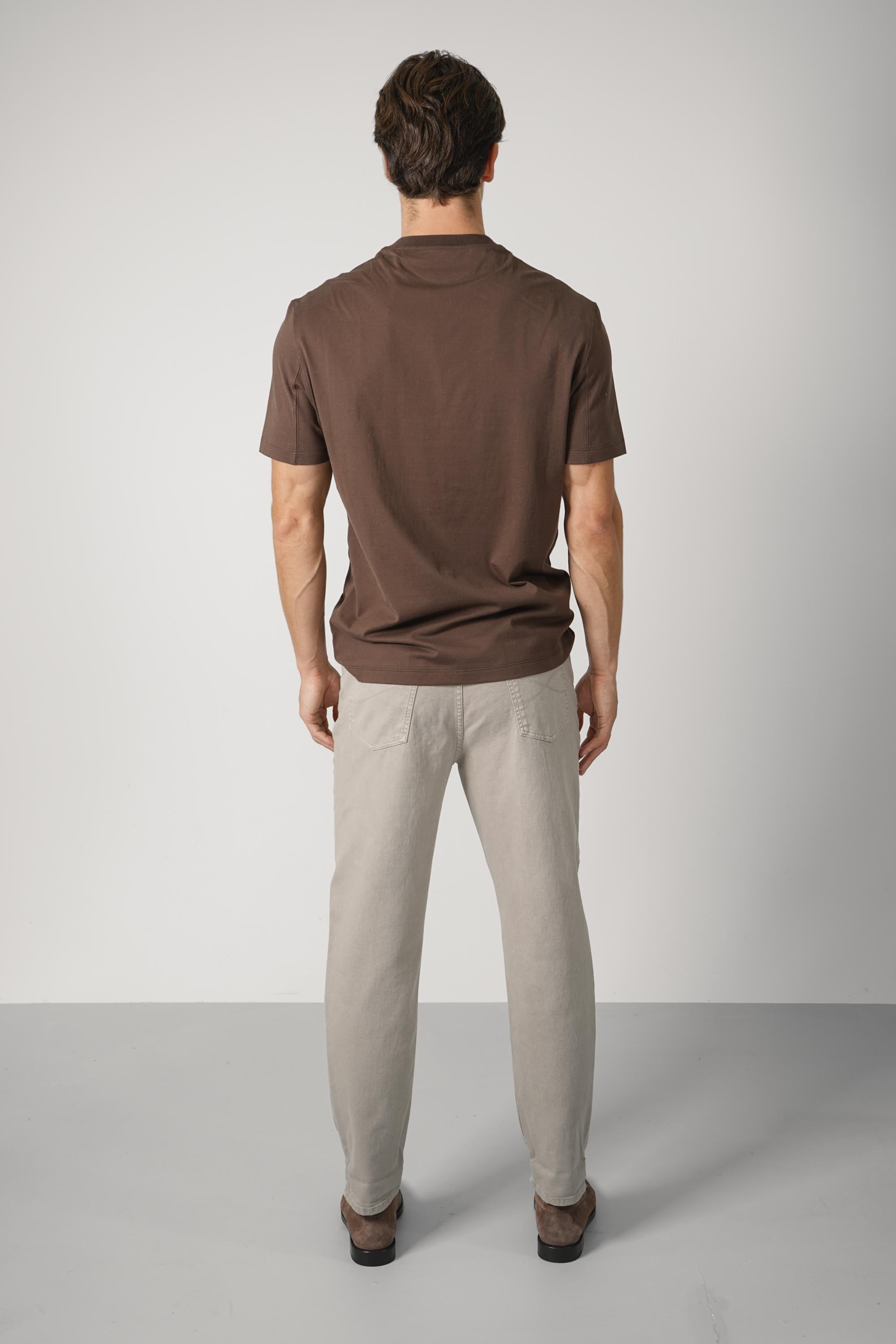 Brunello Cucinelli Cotton T-shirt Brown
