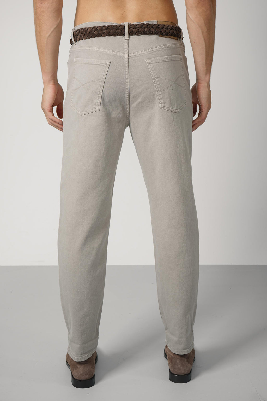 Brunello Cucinelli Denim Trousers Greige