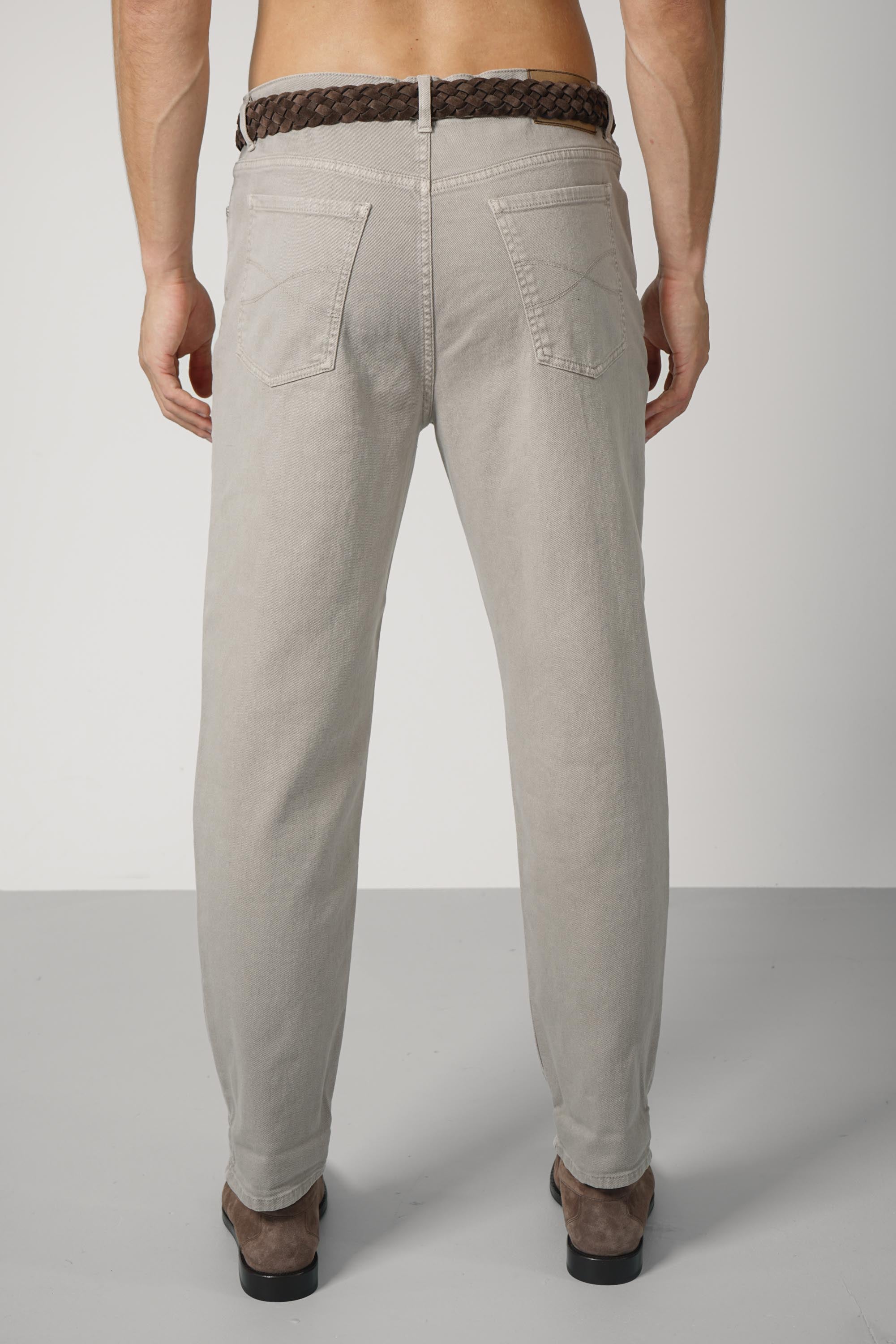 Brunello Cucinelli Denim Trousers Greige