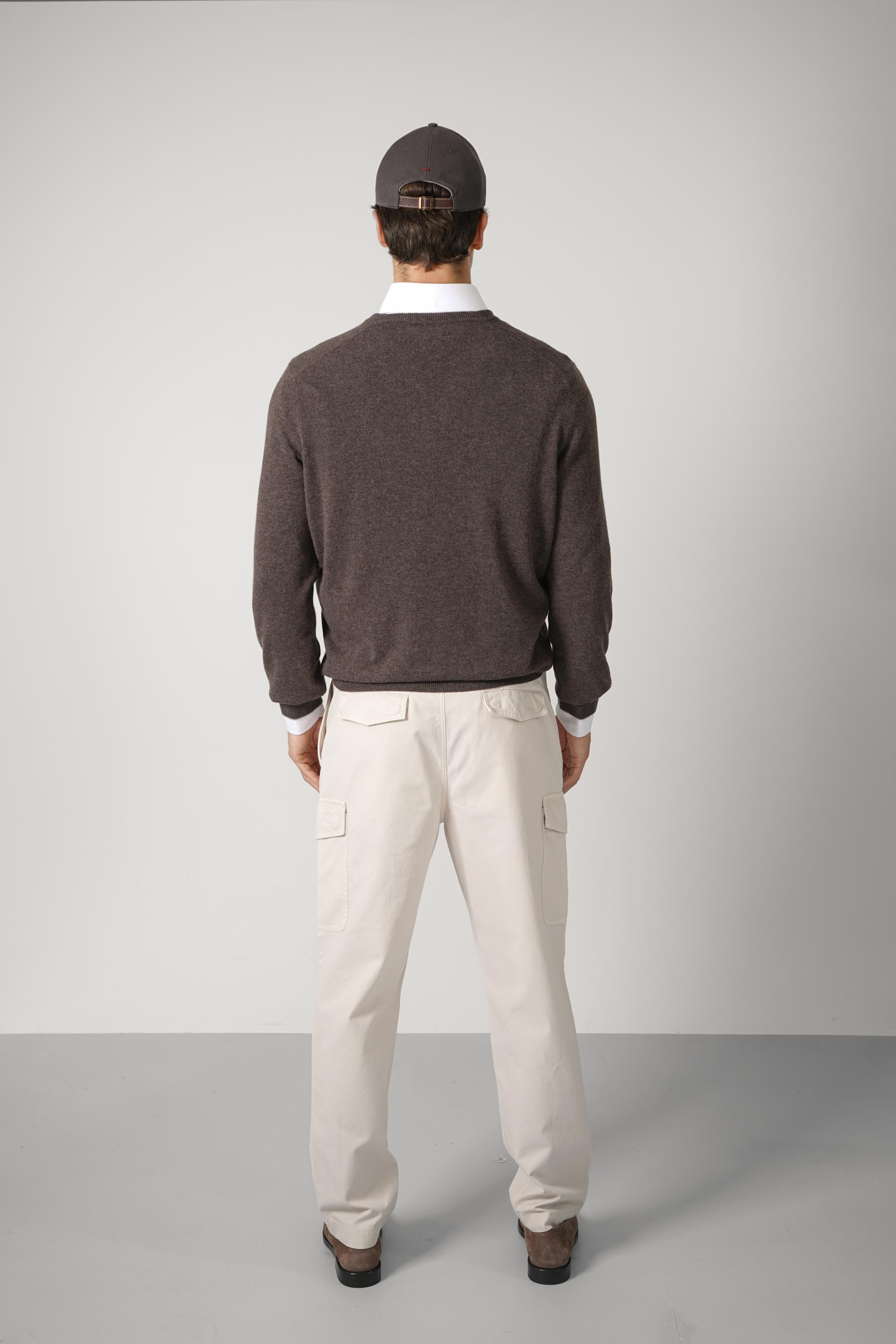 Brunello Cucinelli Cashmere Sweater Brown