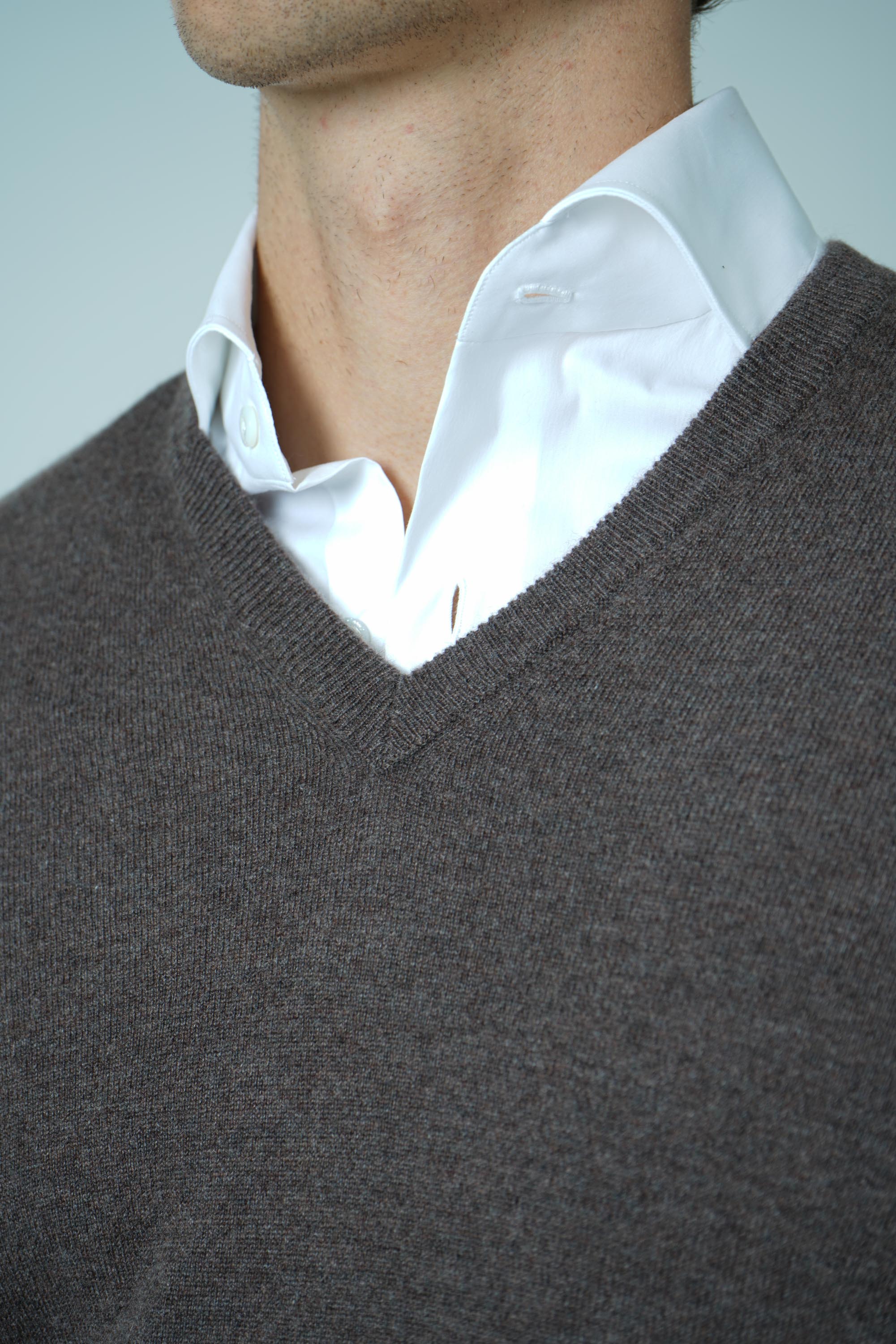 Brunello Cucinelli Cashmere Sweater Brown