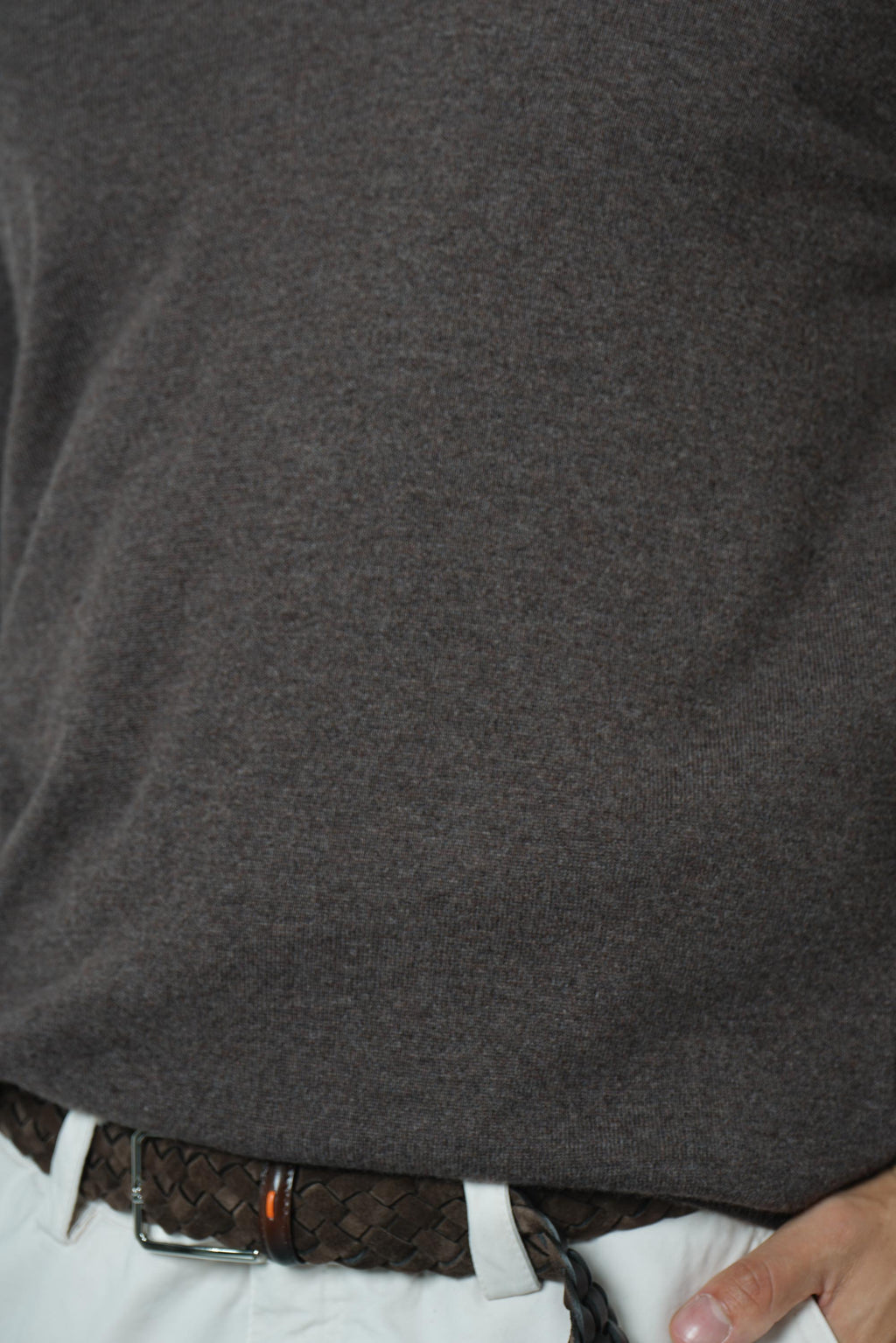 Brunello Cucinelli Cashmere Sweater Brown