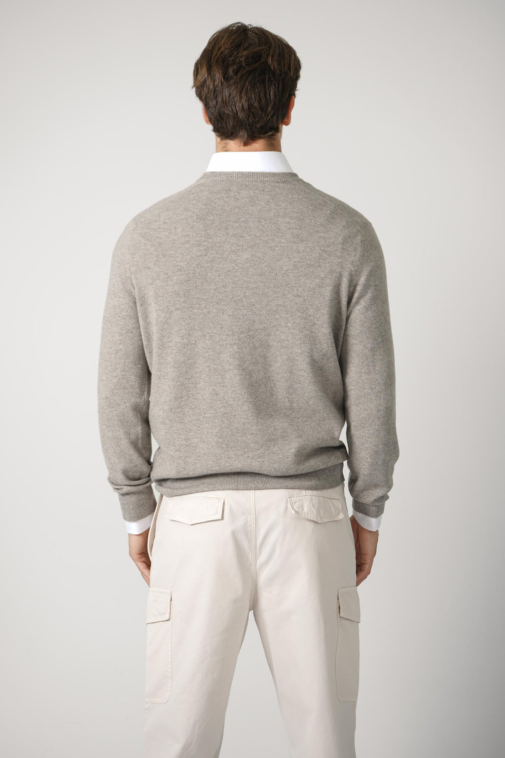 Brunello Cucinelli Cashmere Sweater Greige