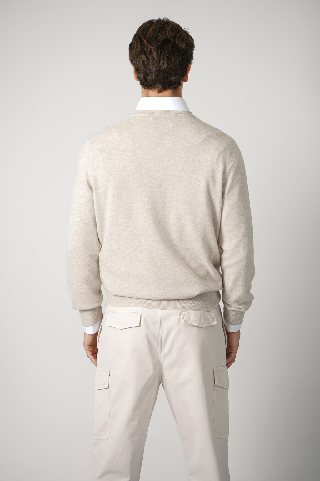 Brunello Cucinelli Cashmere Sweater Beige