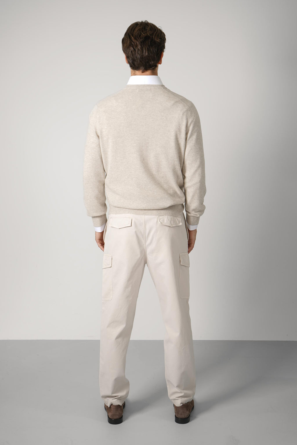 Brunello Cucinelli Cashmere Sweater Beige