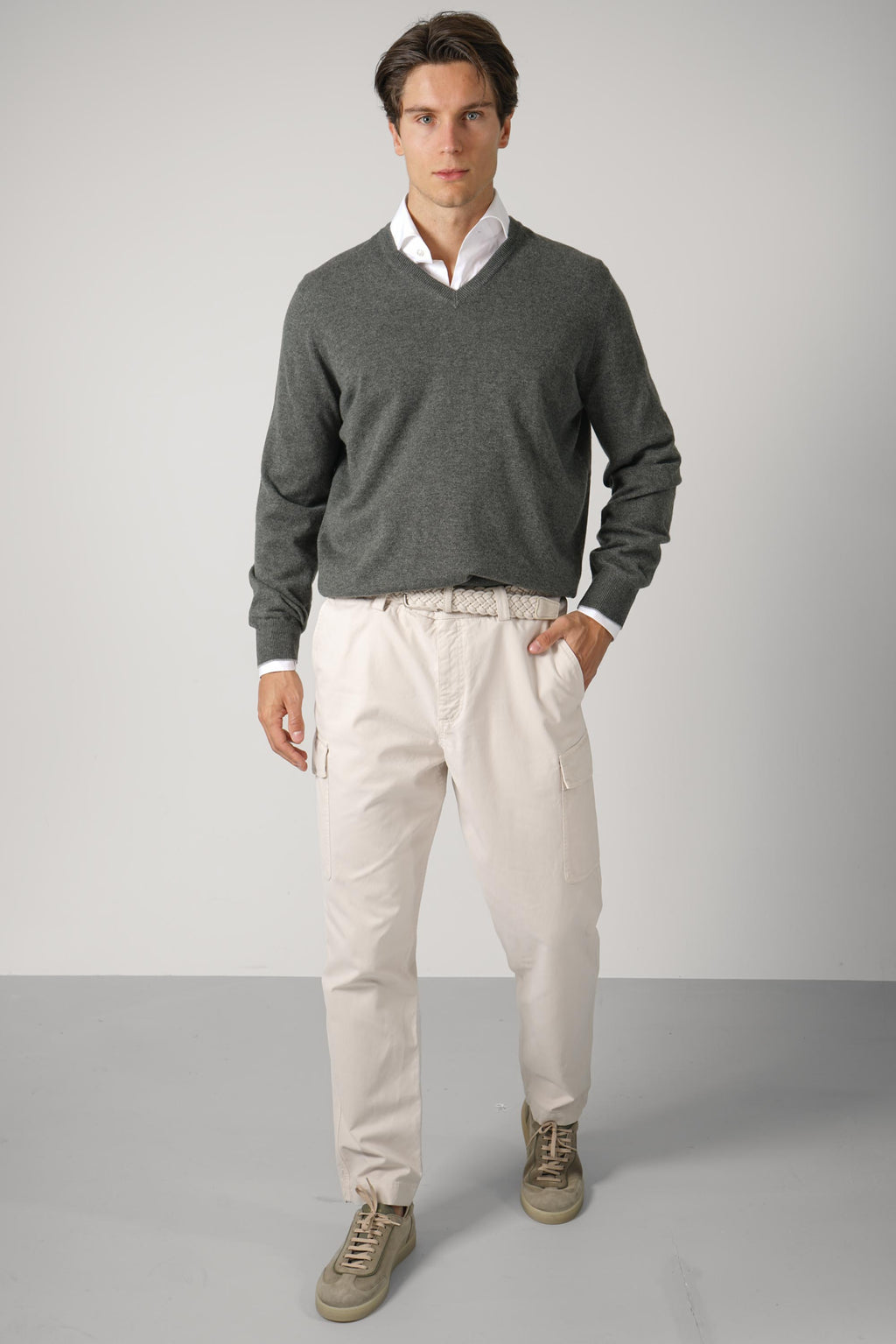 Brunello Cucinelli Cashmere Sweater Green
