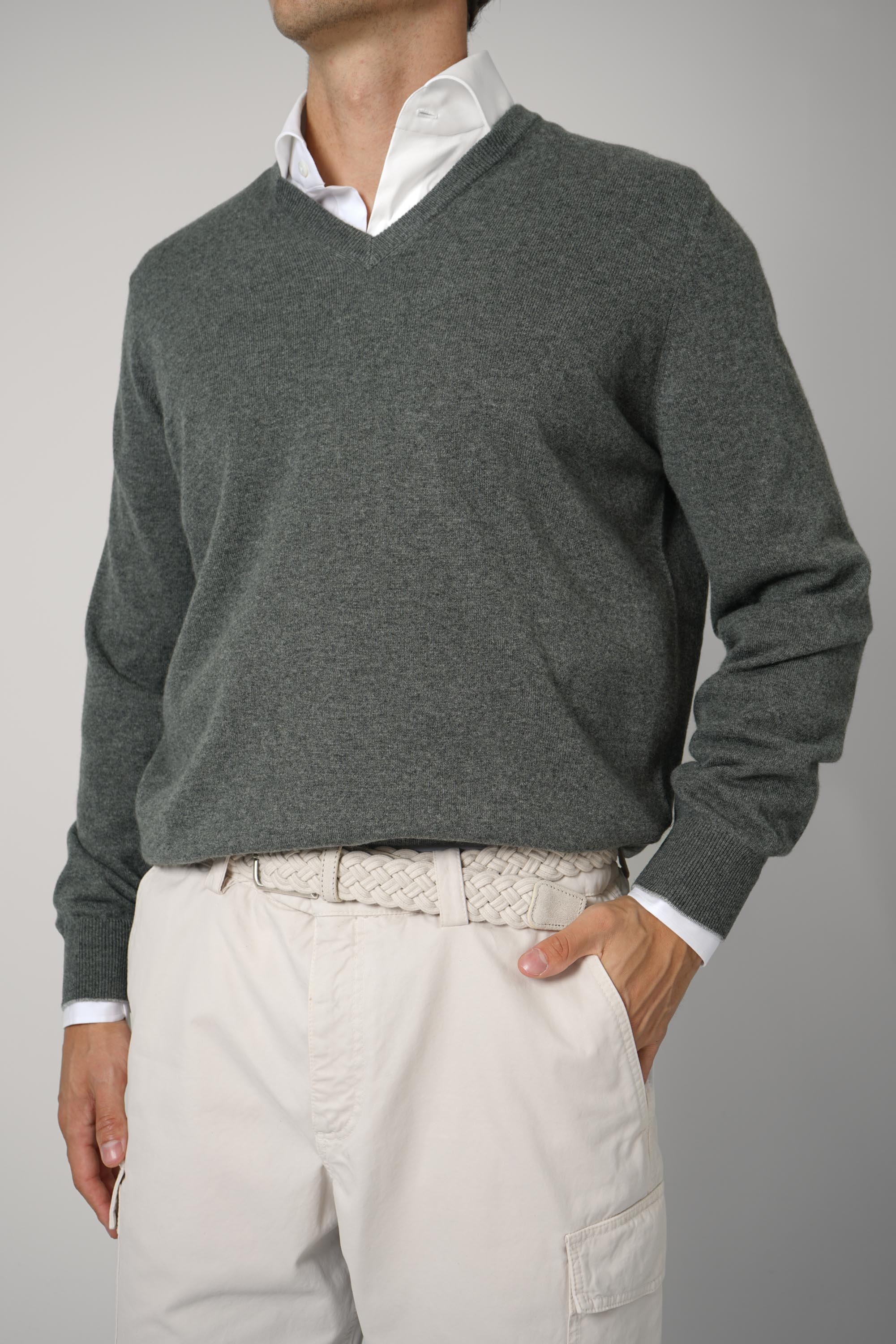 Brunello Cucinelli Cashmere Sweater Green