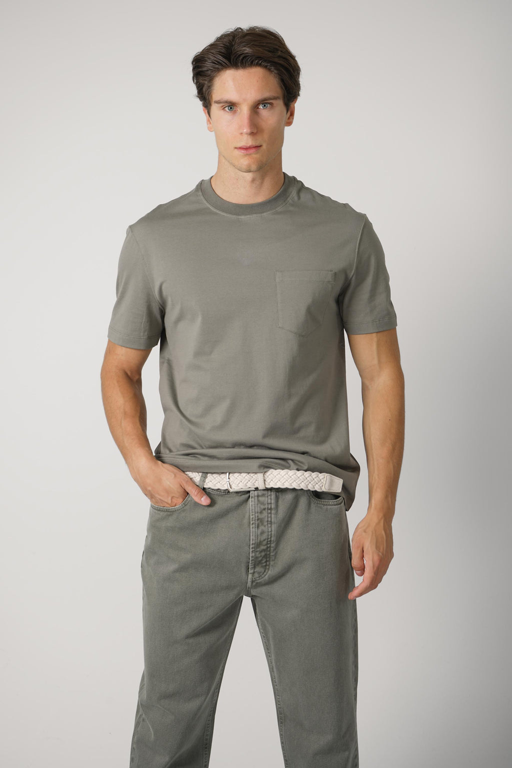 Brunello Cucinelli Cotton T-shirt Green