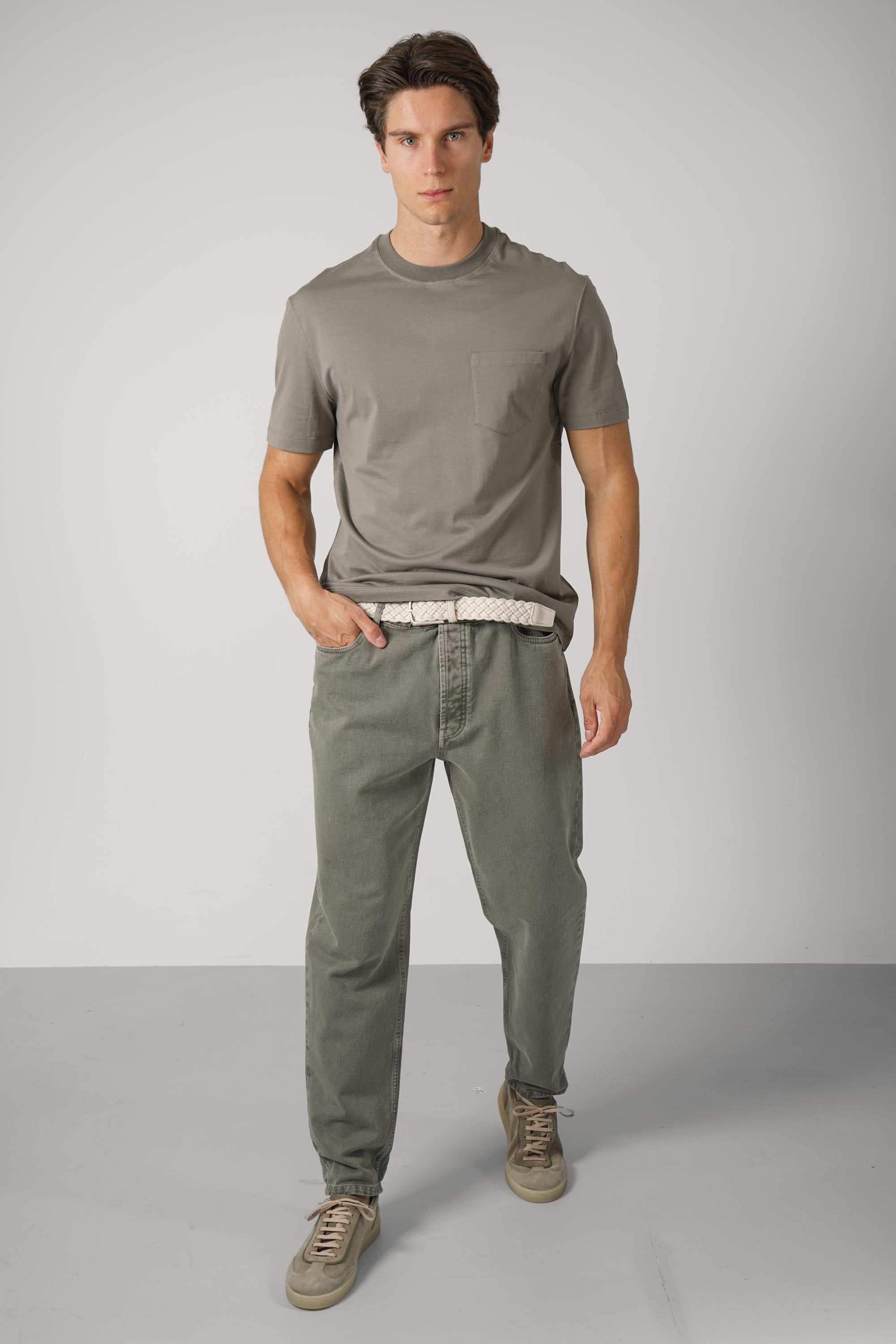 Brunello Cucinelli Cotton T-shirt Green