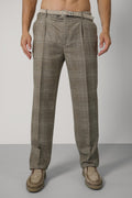 Etro Roma Single Pleat Trouser – Beige