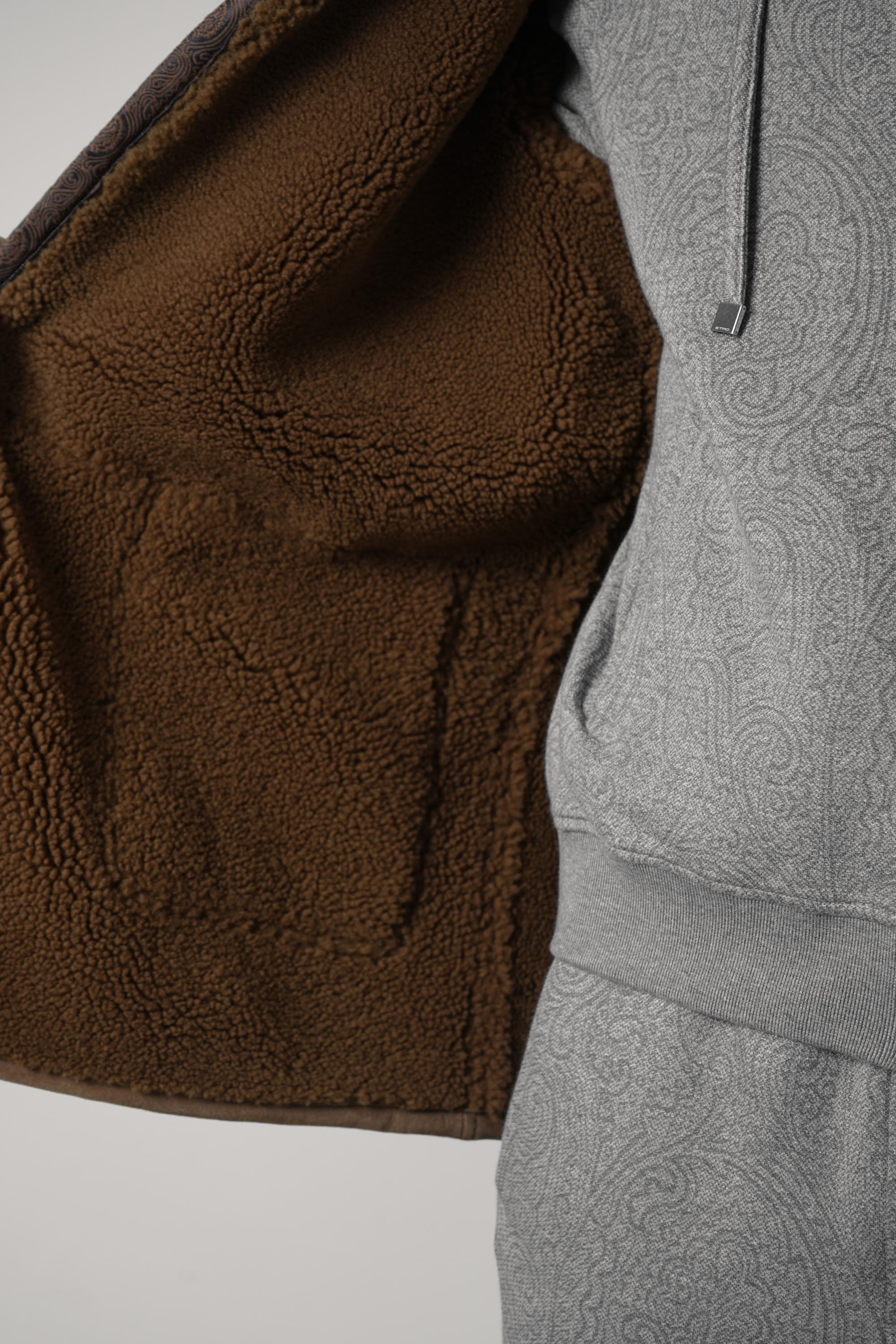 Etro Mid Length Shearling Coat – Brown