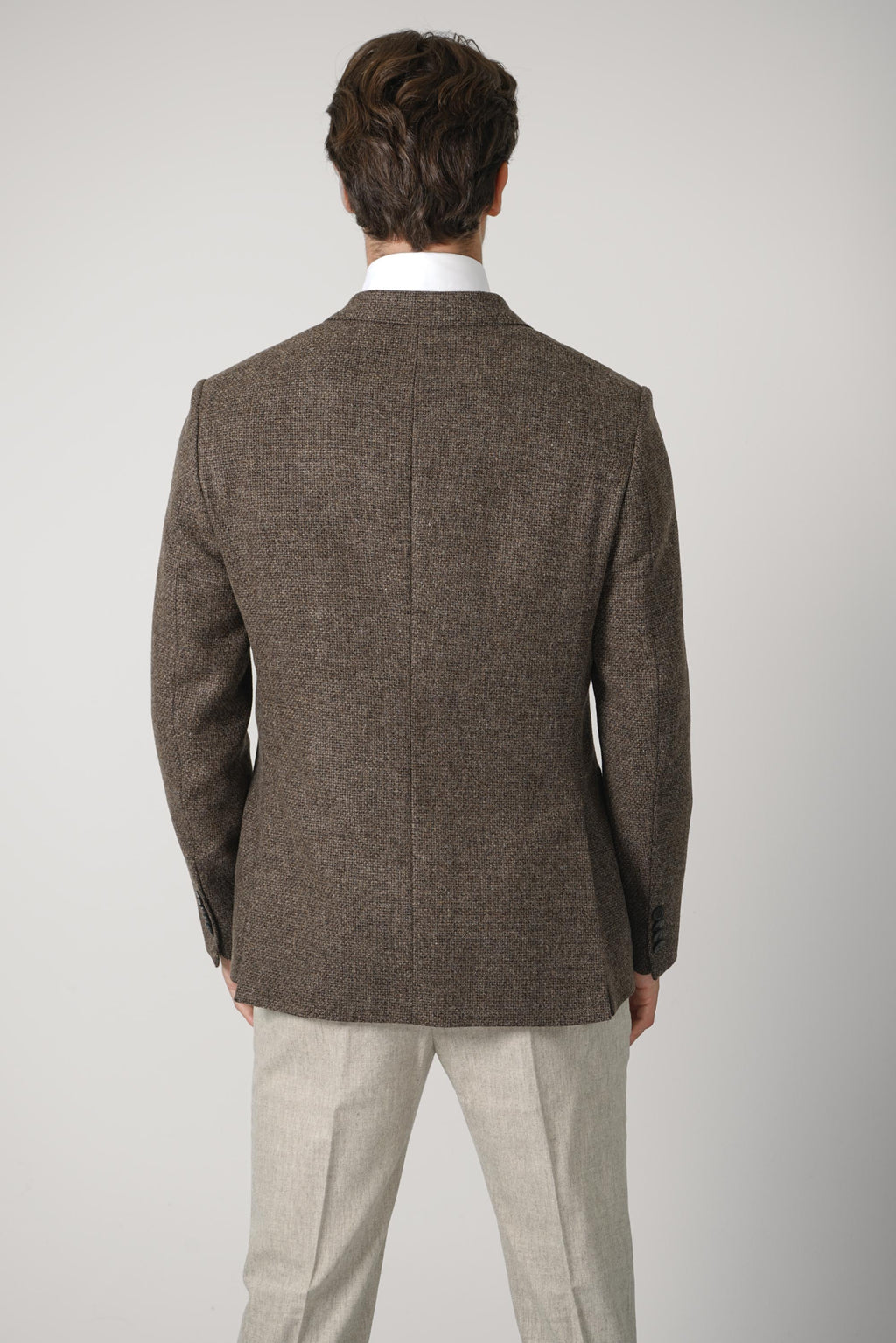 Etro Roma Peak Lapel Sport Jacket – Brown