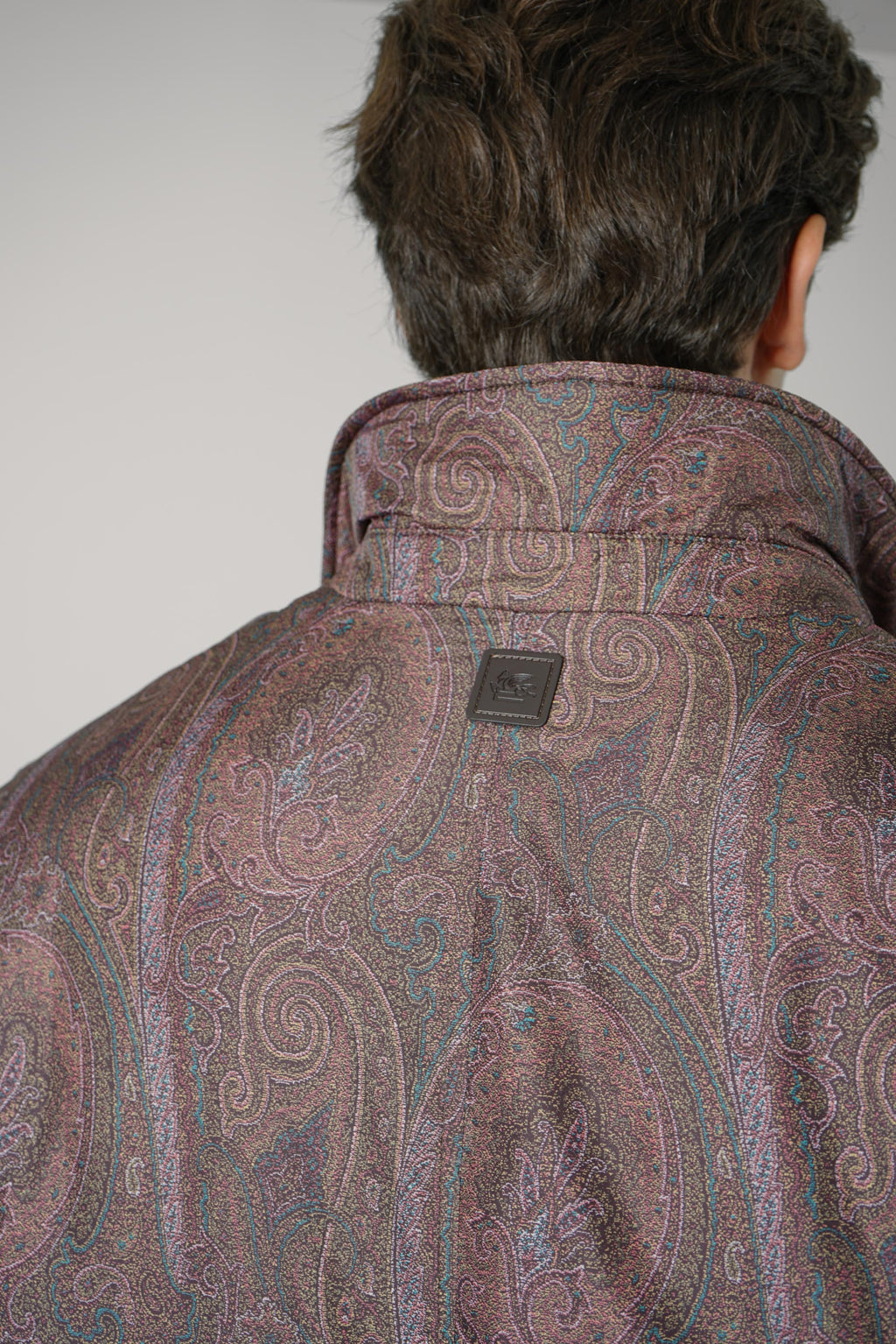 Light Padded Raincoat – Burgundy
