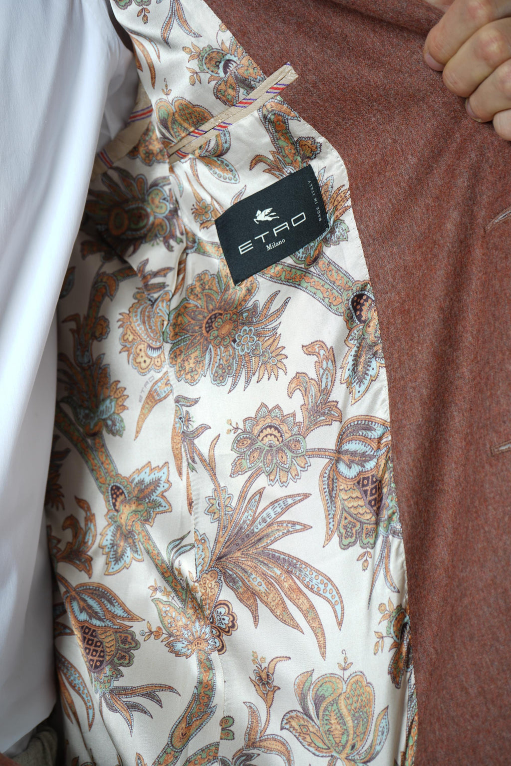 Etro Roma Sport Jacket – Rust