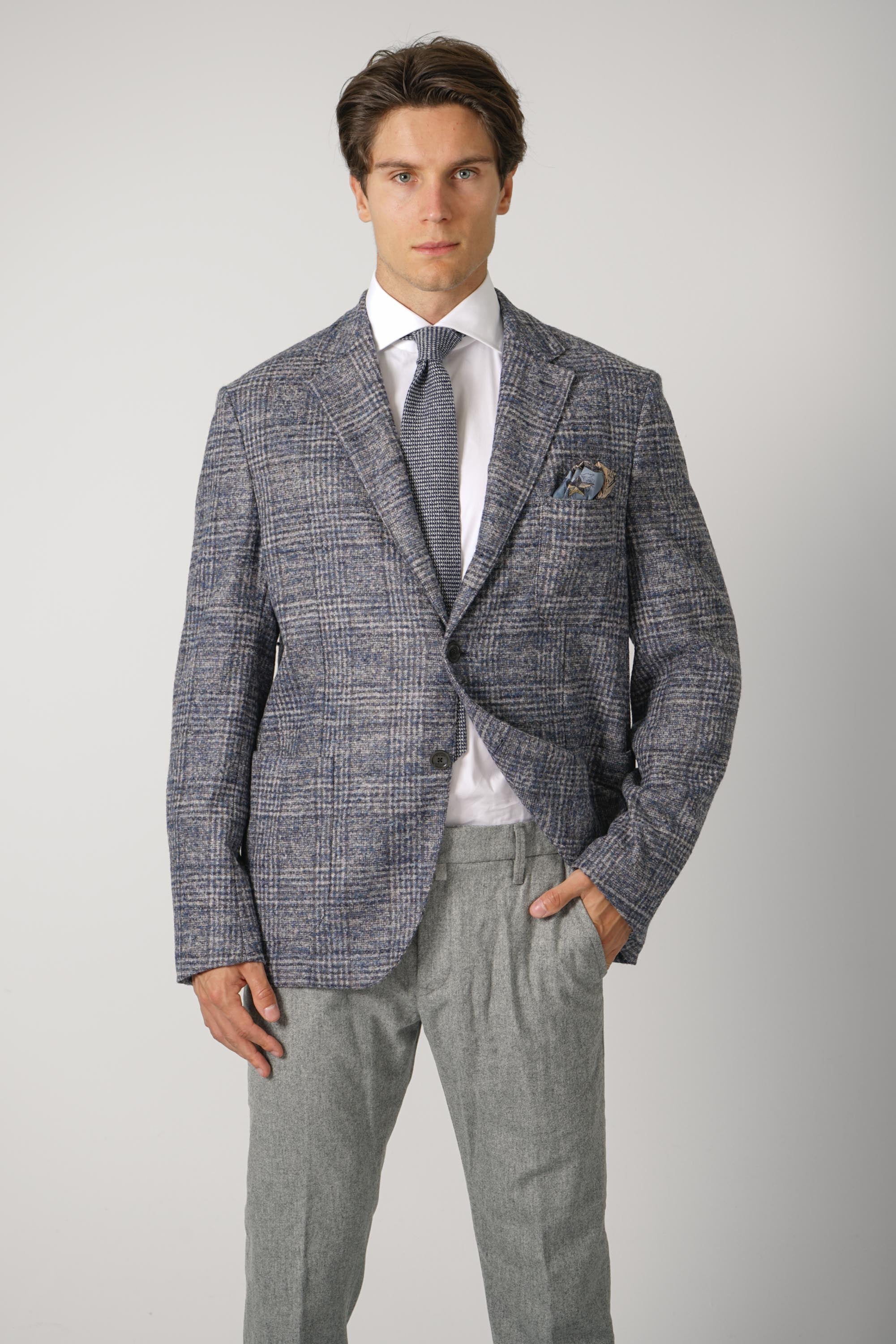 Etro Half Lined Sport Jacket – Grey
