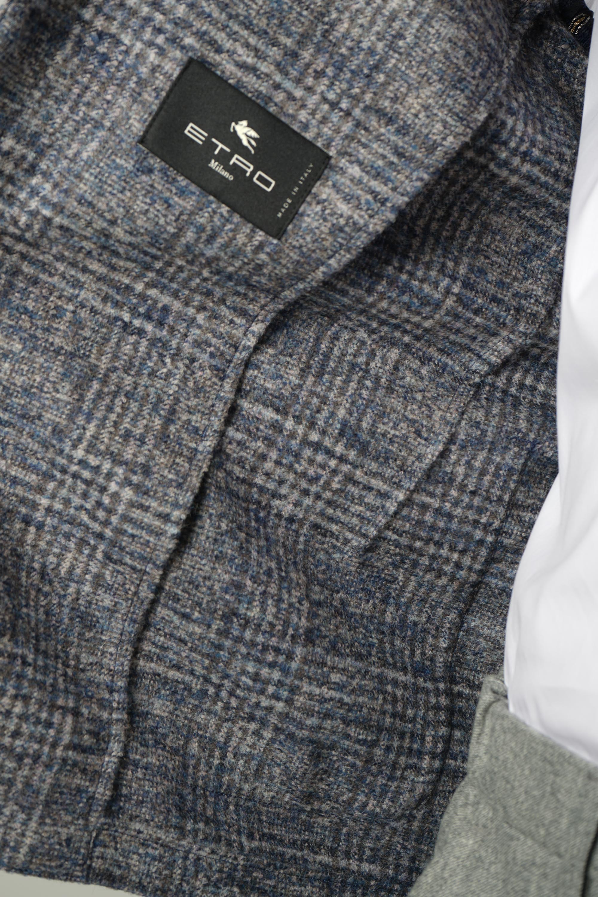 Etro Half Lined Sport Jacket – Grey