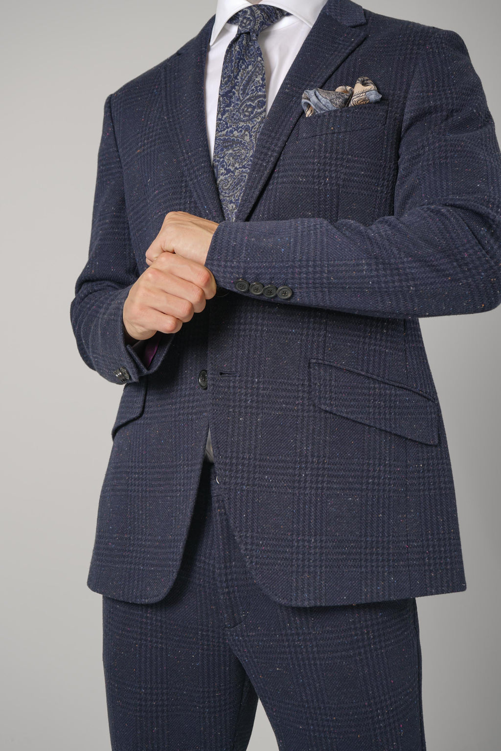 Etro Roma Jersey Jacket – Navy