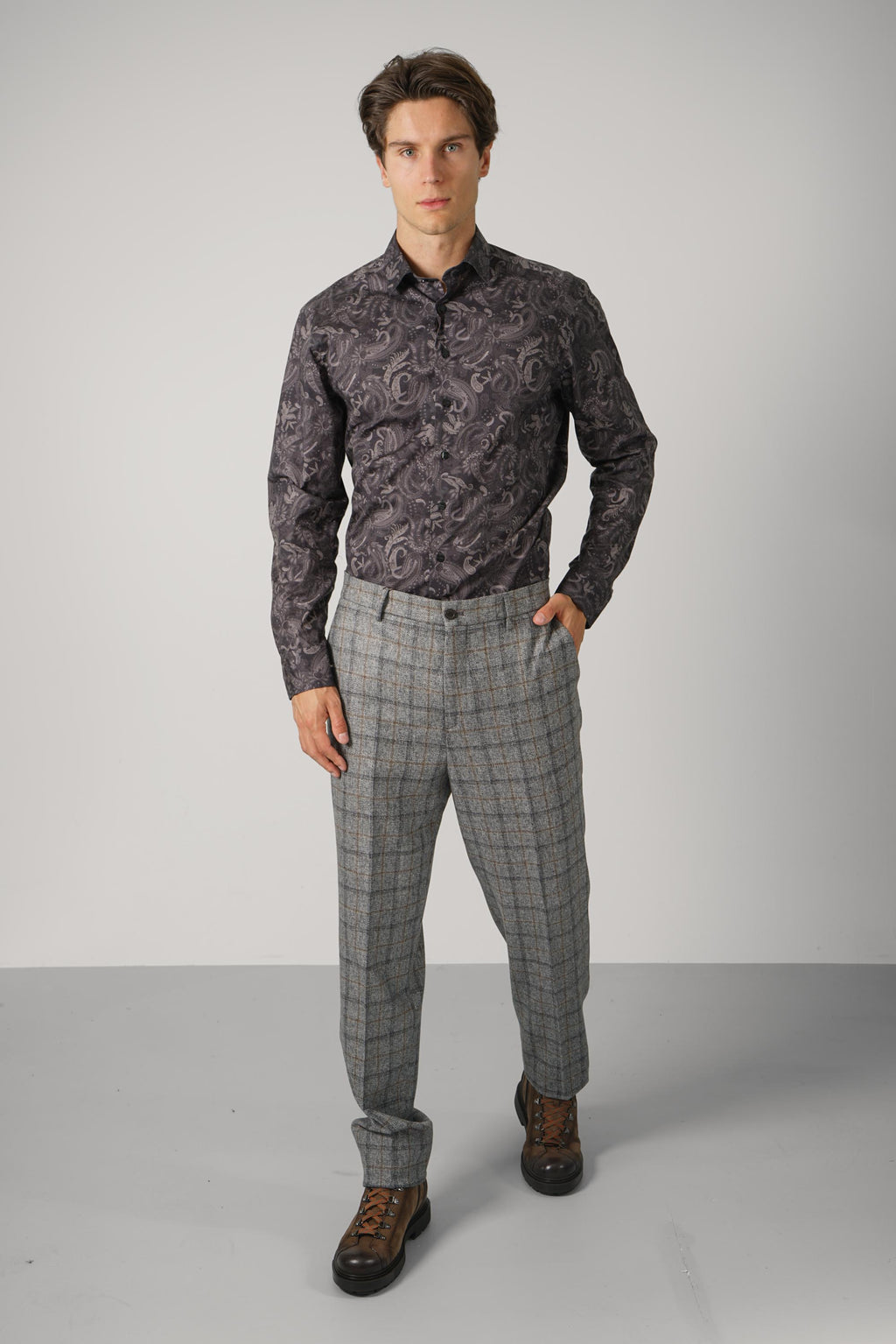 Etro Roma Shirt – Dark Grey