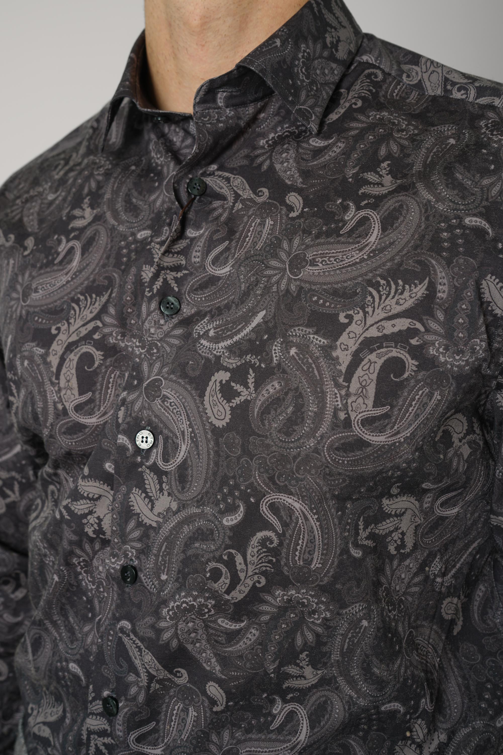 Etro Roma Shirt – Dark Grey