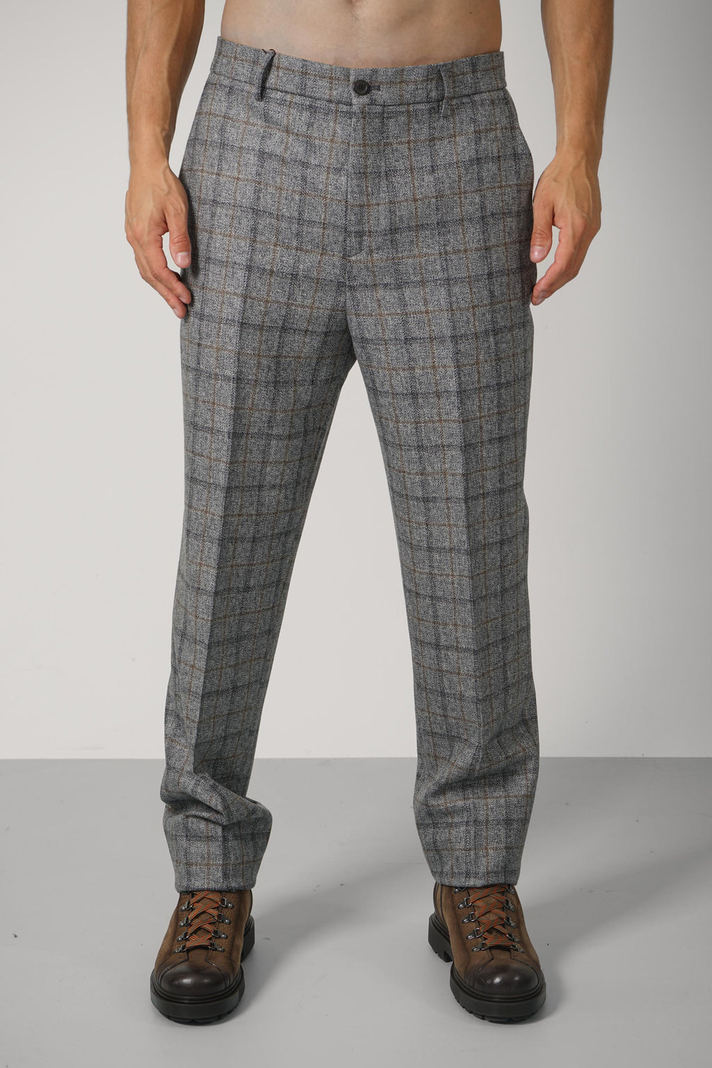 Etro Elast Waistband Trouser – Grey