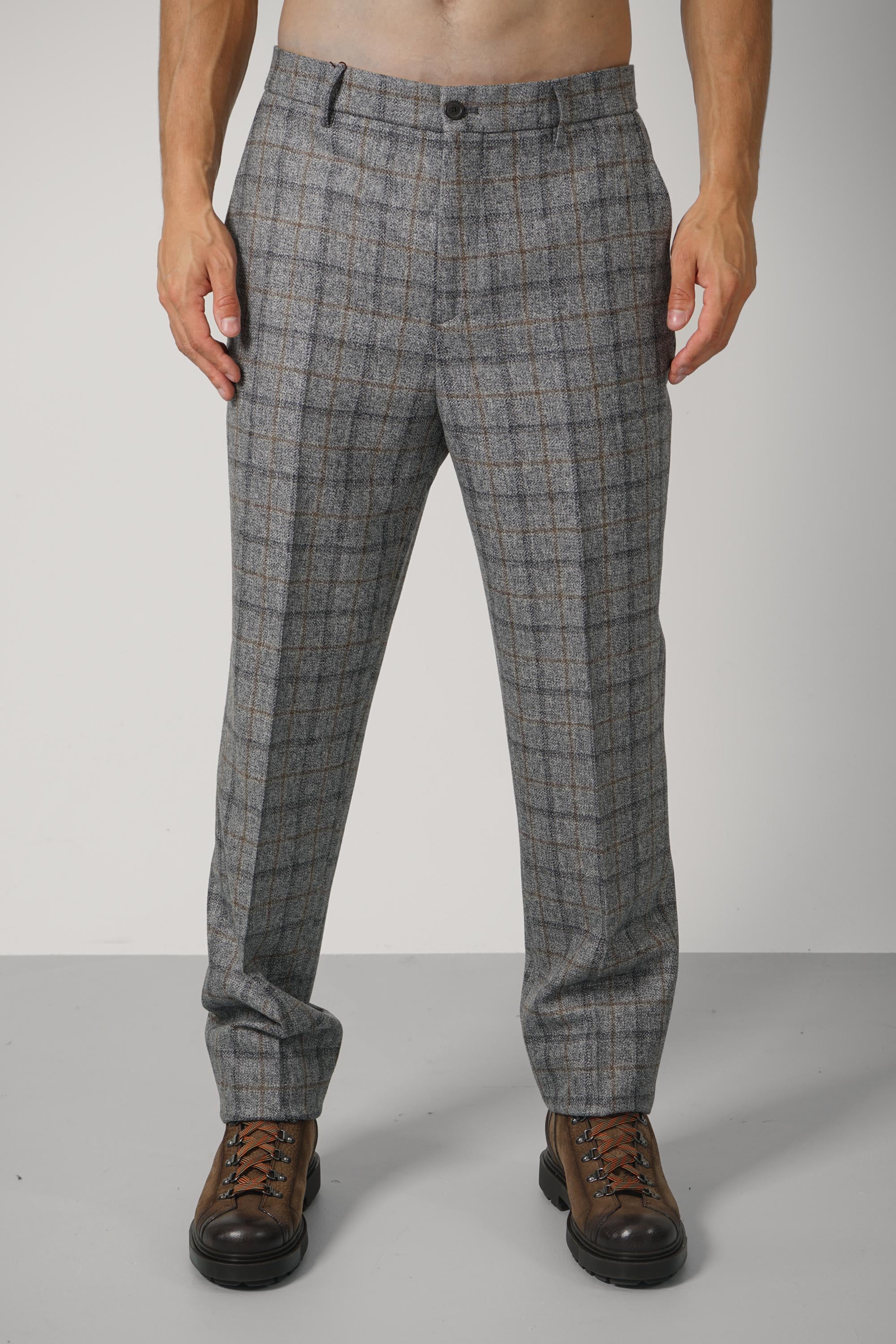 Etro Elast Waistband Trouser – Grey