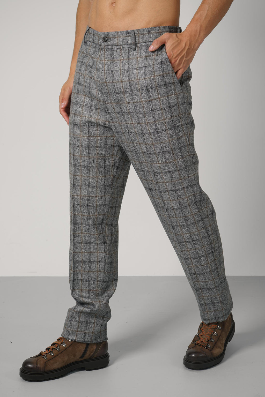 Etro Elast Waistband Trouser – Grey