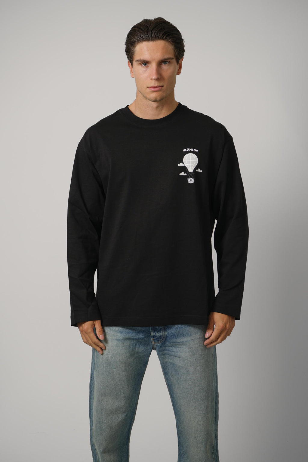 Balloon Long Sleeve – Black