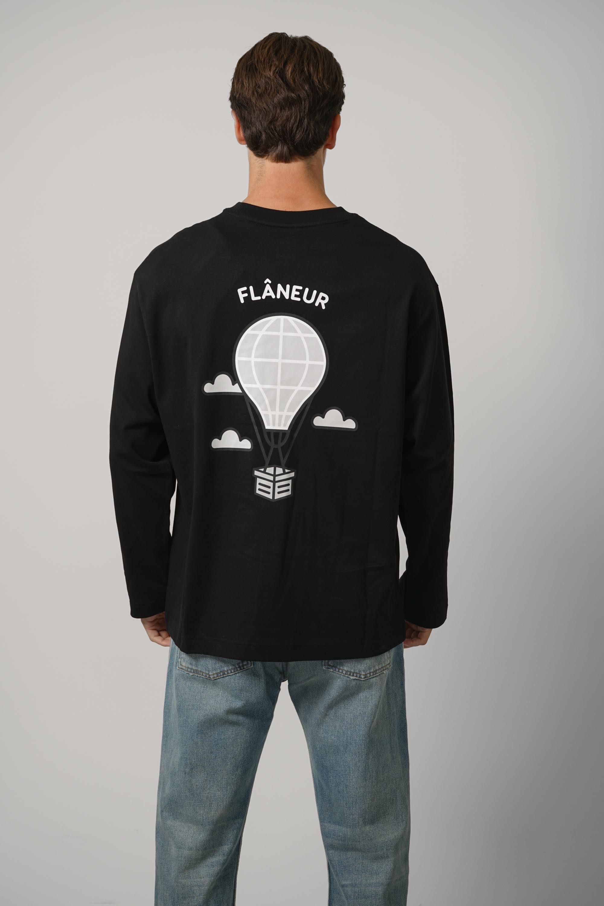 Balloon Long Sleeve – Black