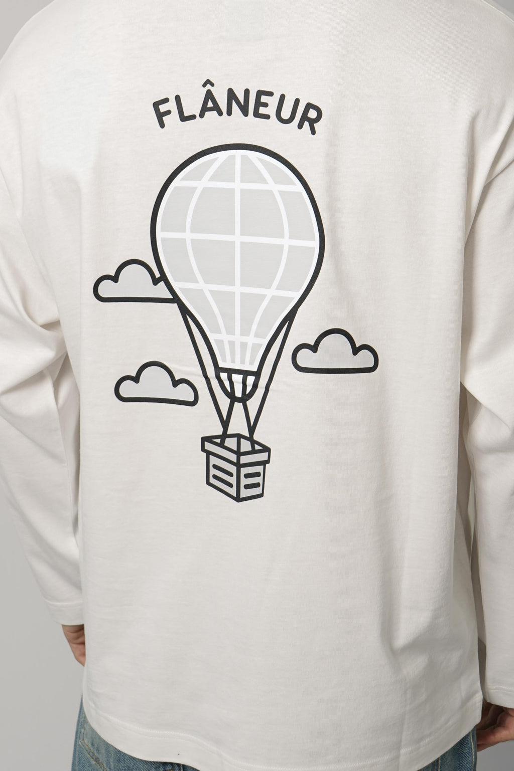 Balloon Long Sleeve – White