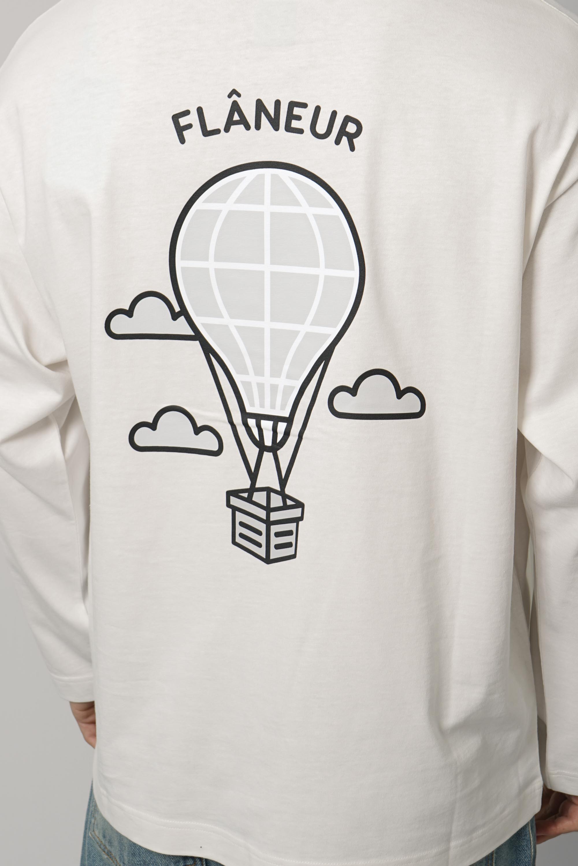 Balloon Long Sleeve – White