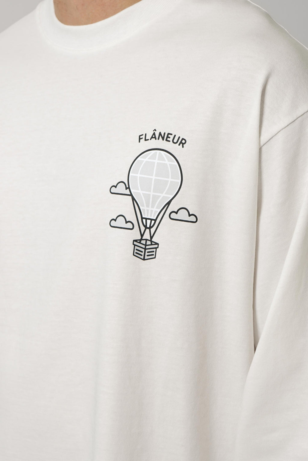 Balloon Long Sleeve – White
