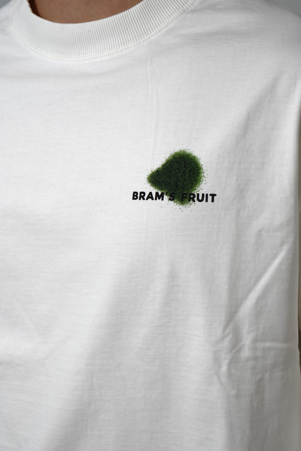 Grass Stain Longsleeve – White